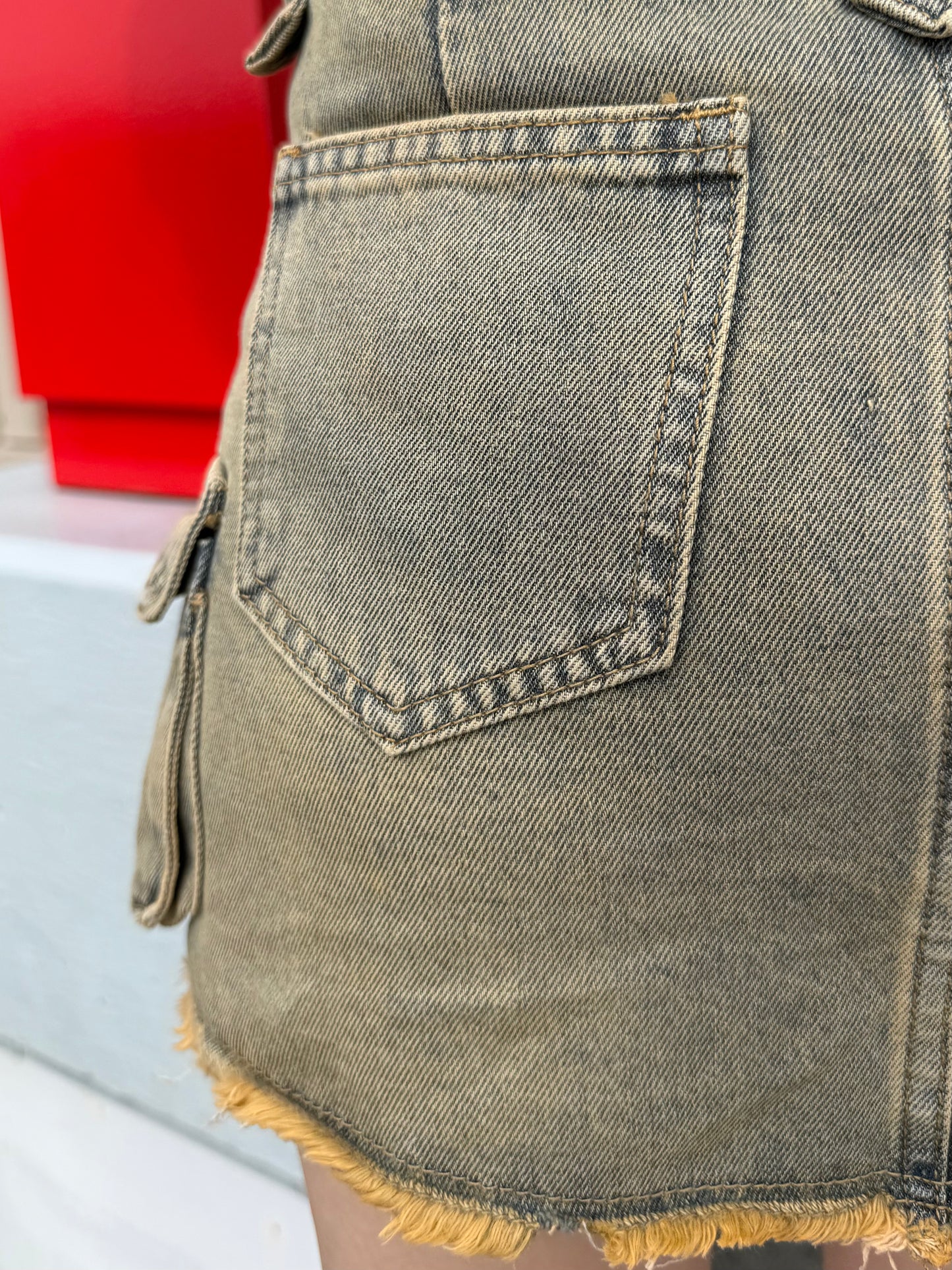 ビンテージミニデニムスカート DPB73496