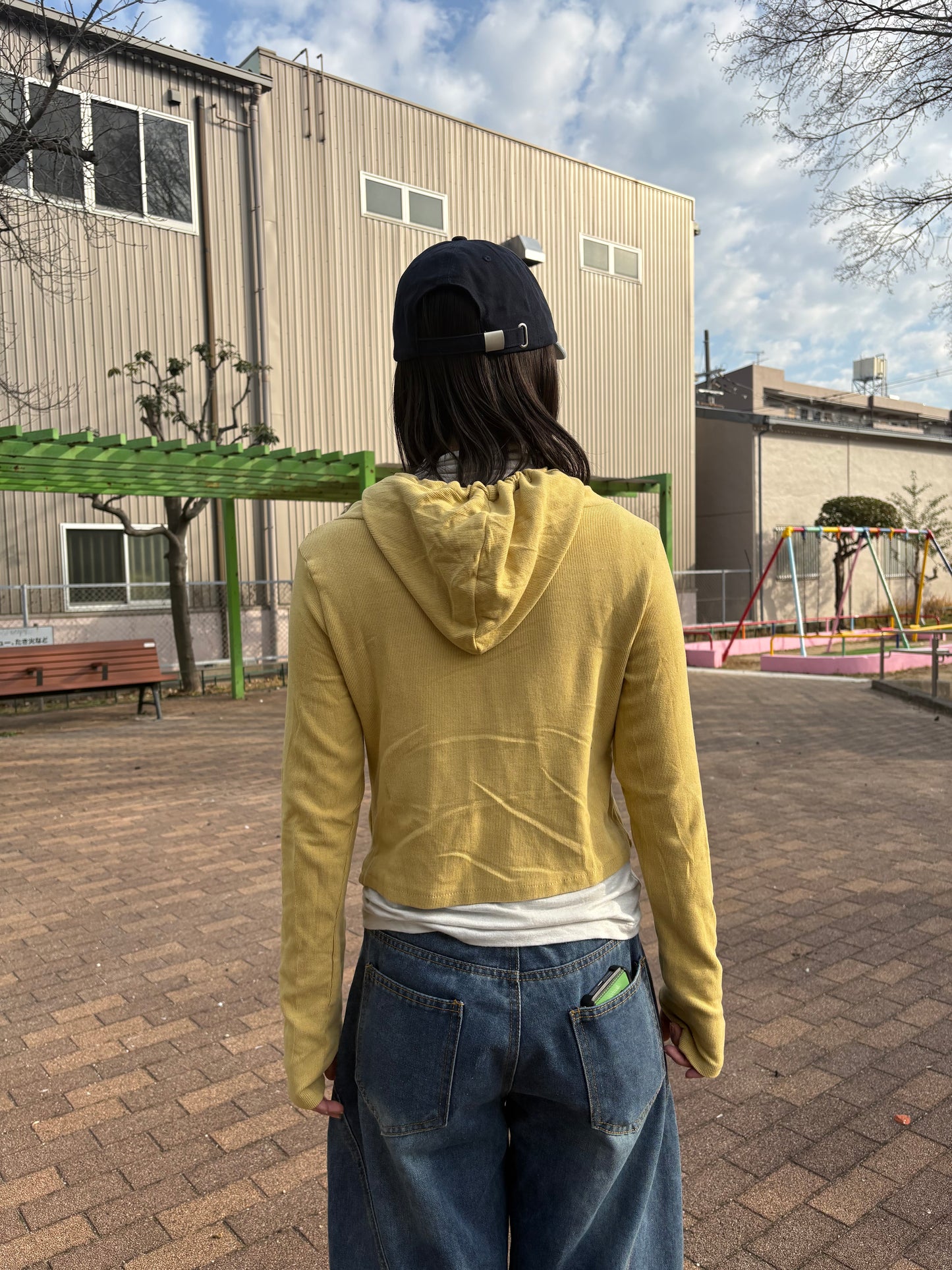 サイドギャザーショートトップス DPB99030