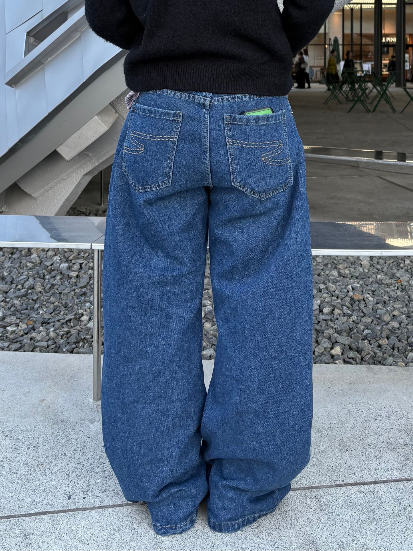 アメリカンレトロウォッシュデニムパンツ DPB99001