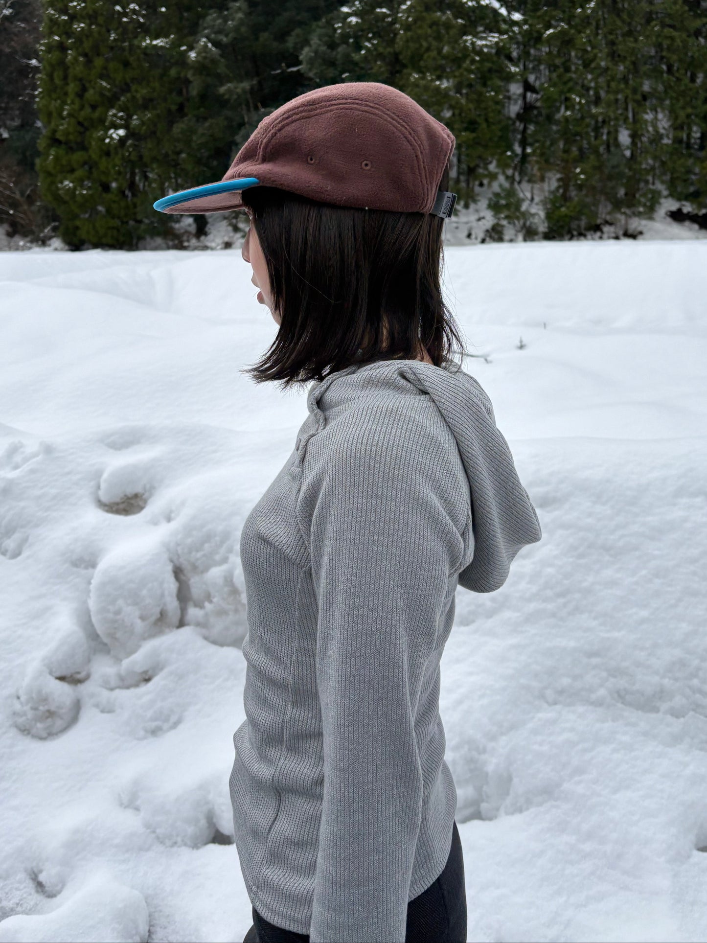 ネックポイントリブニット DPB99041