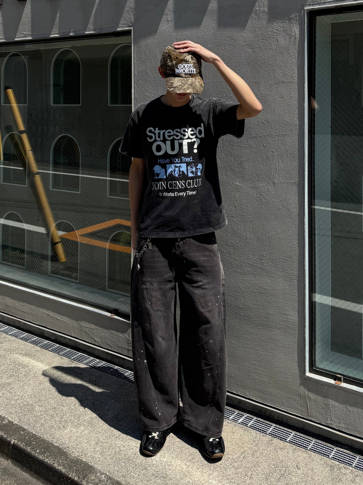 ヴィンテージライクロゴTシャツ DPC05024