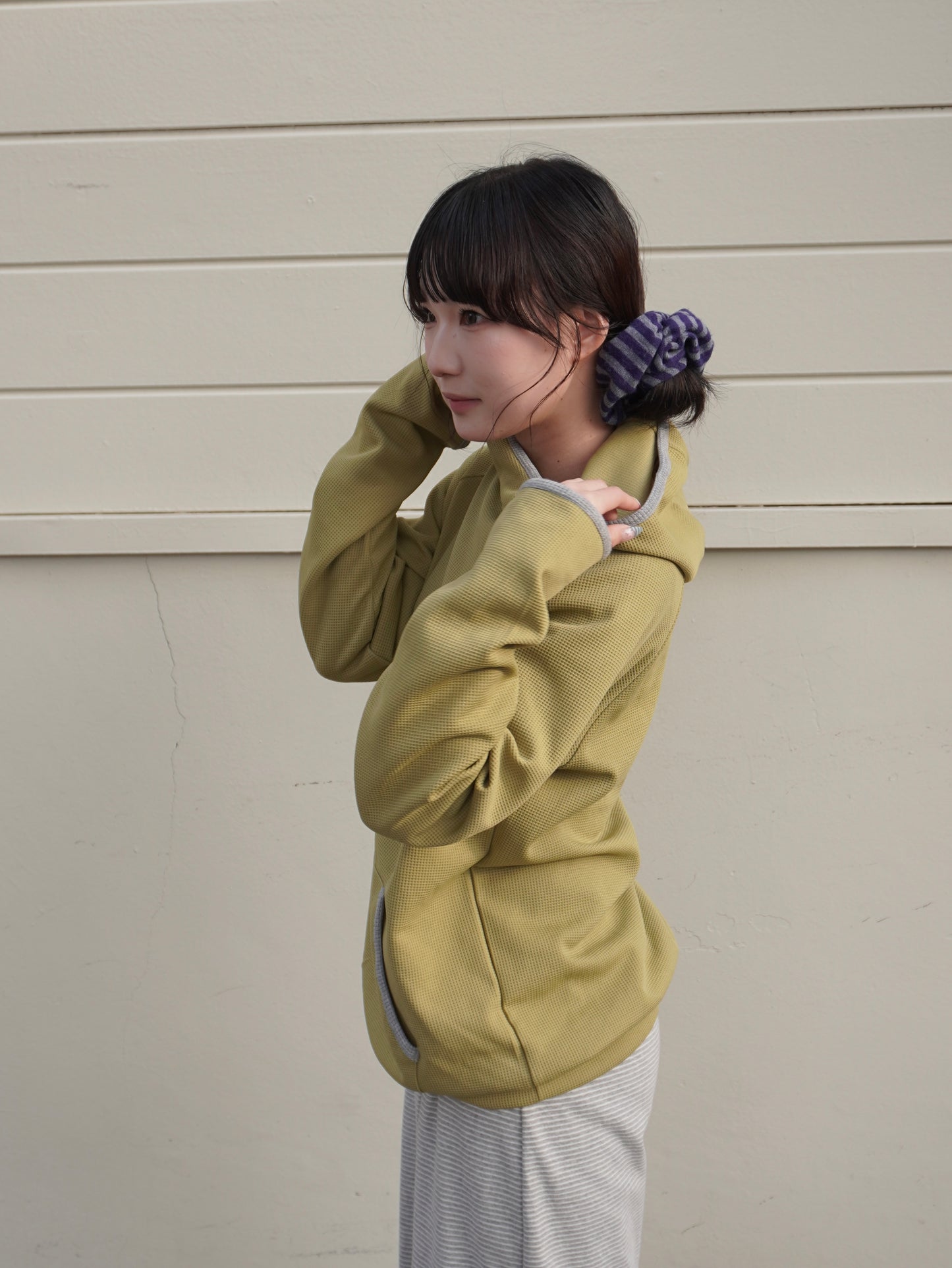 バイカラーパイピングトップス DPB85484