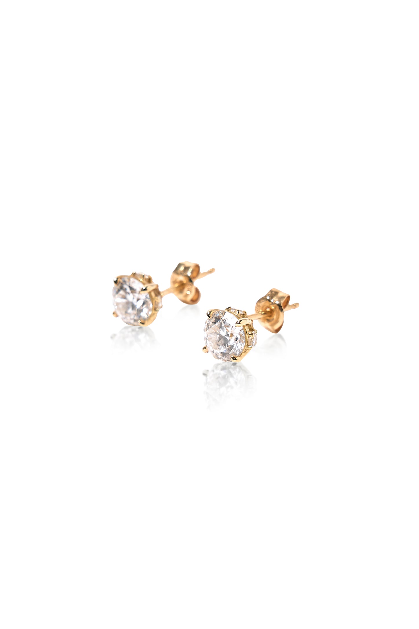 1カラット ダイヤモンドピアス / ラウンド