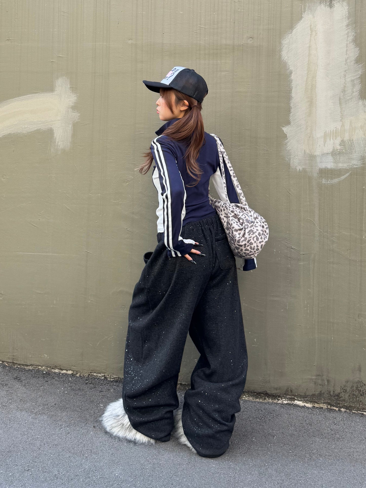 ルーズラメバルーンパンツ DPB86177