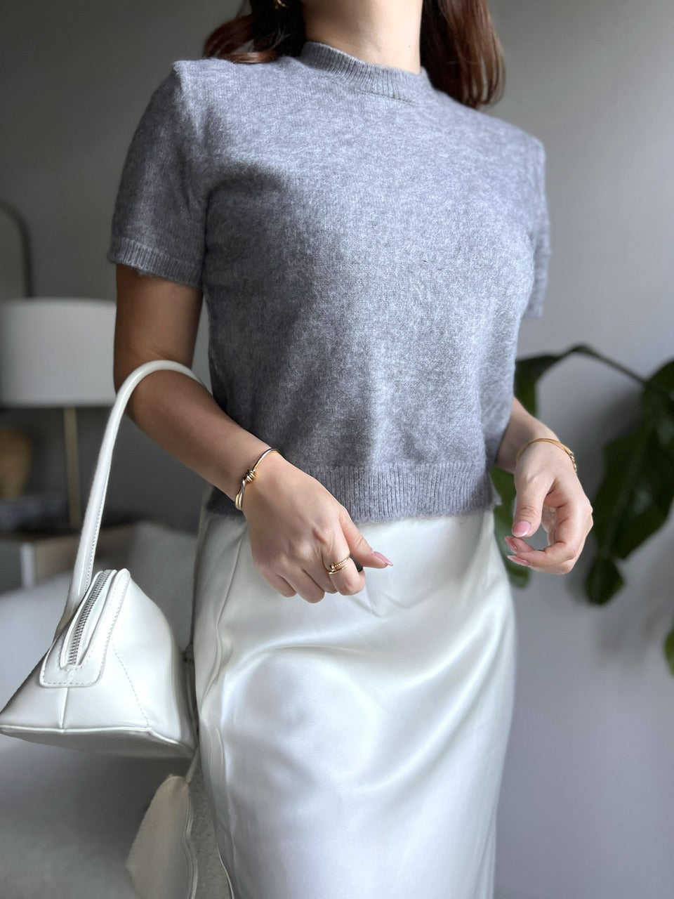 スプリンググレーニット DPB56375