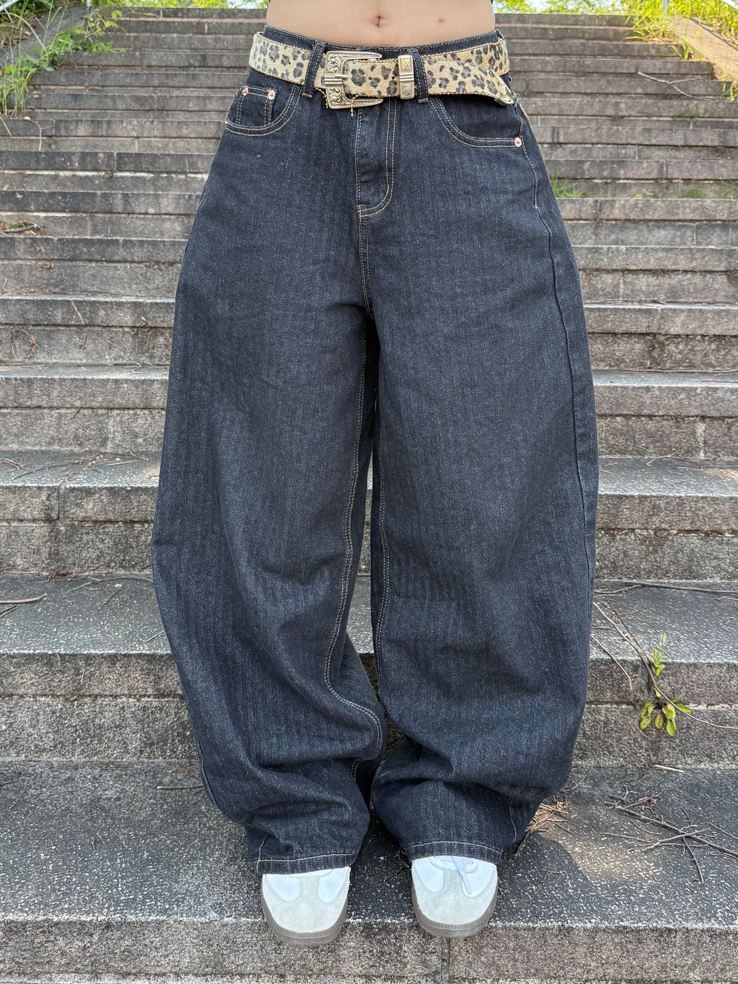 バックロゴストライプワイドパンツ DPB73629