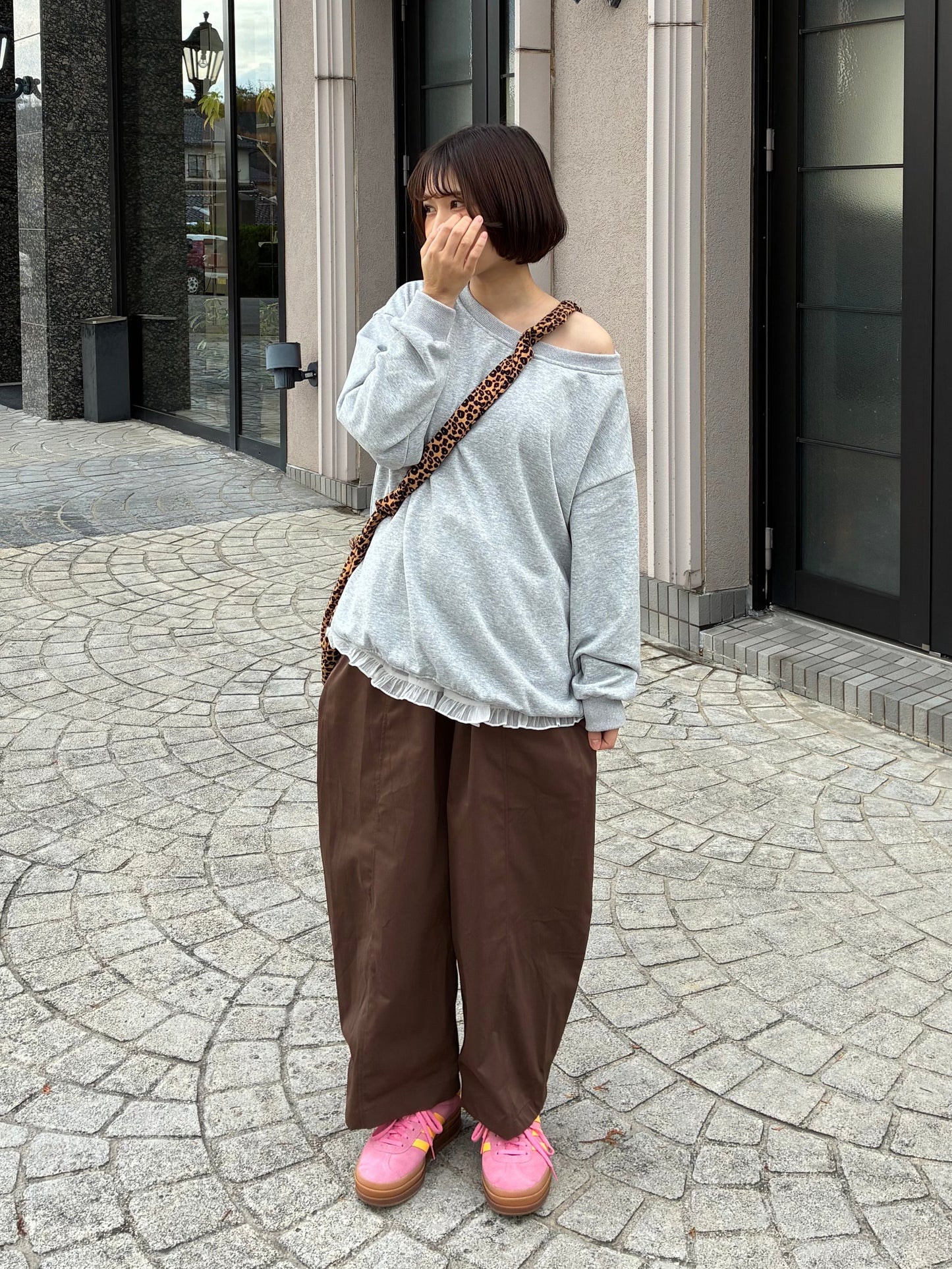 ブラウンバルーンパンツ DPA61448