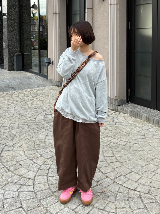 ブラウンバルーンパンツ DPA61448