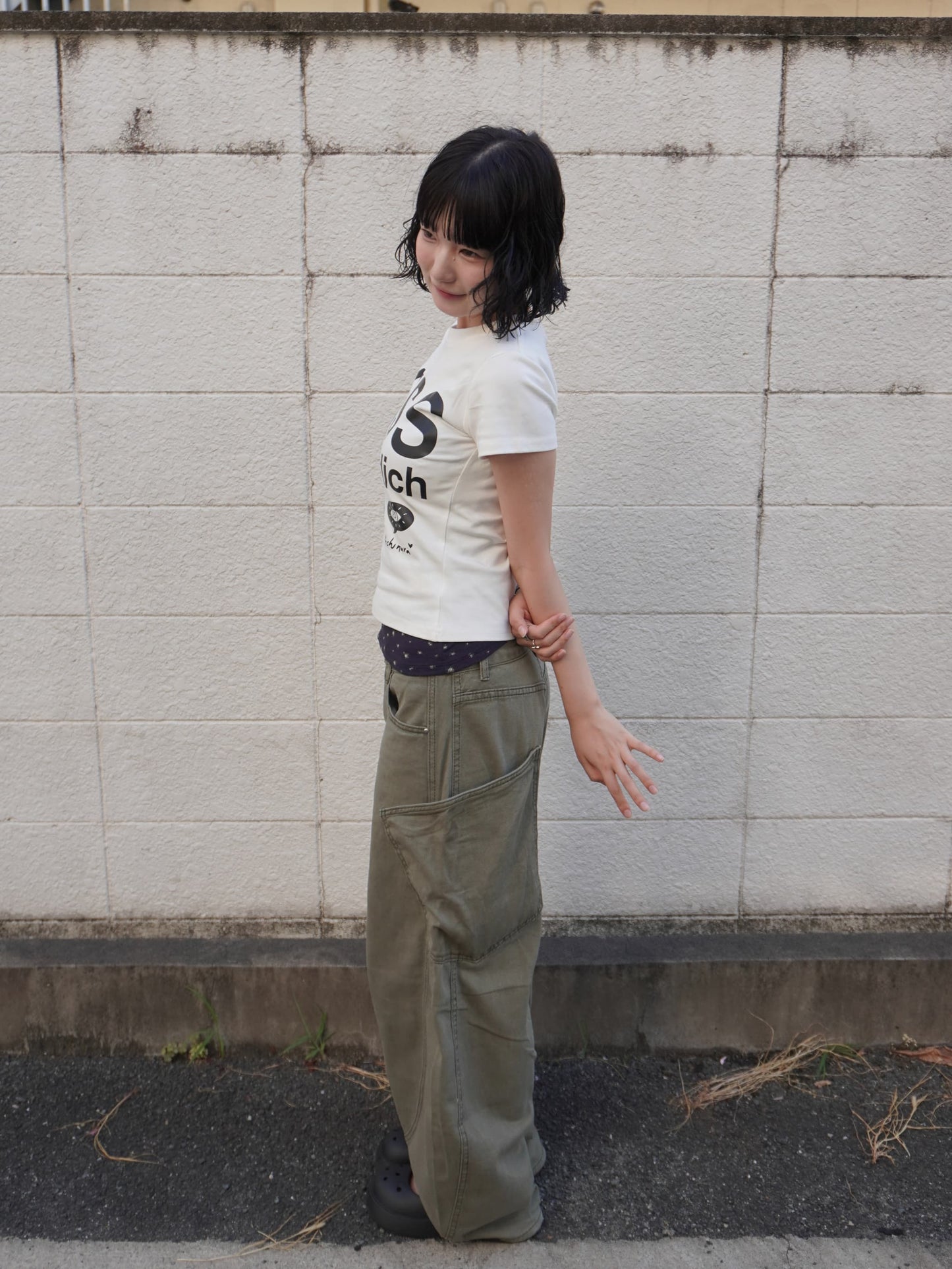 バレルレッグパンツ DPB85574