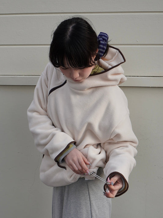 ポイントカラーフリースパーカー DPB85449