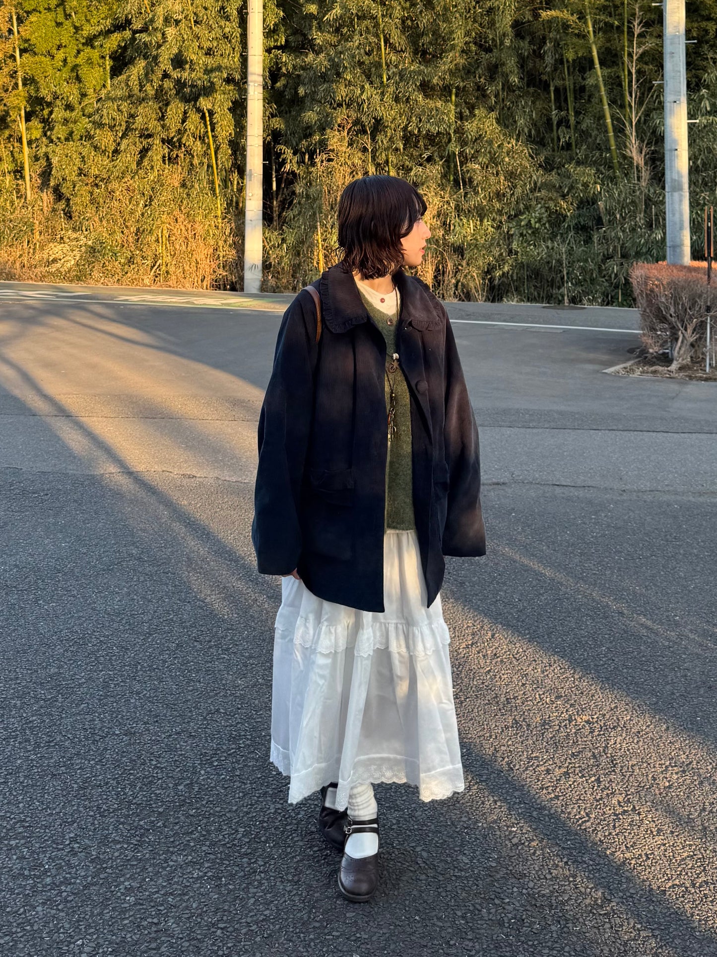 メランジボタンニットベスト DPC03033