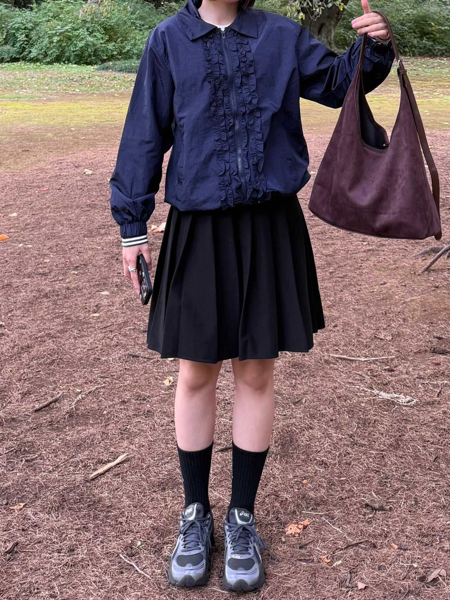 ダブルジップフリルジャケット DPB93036