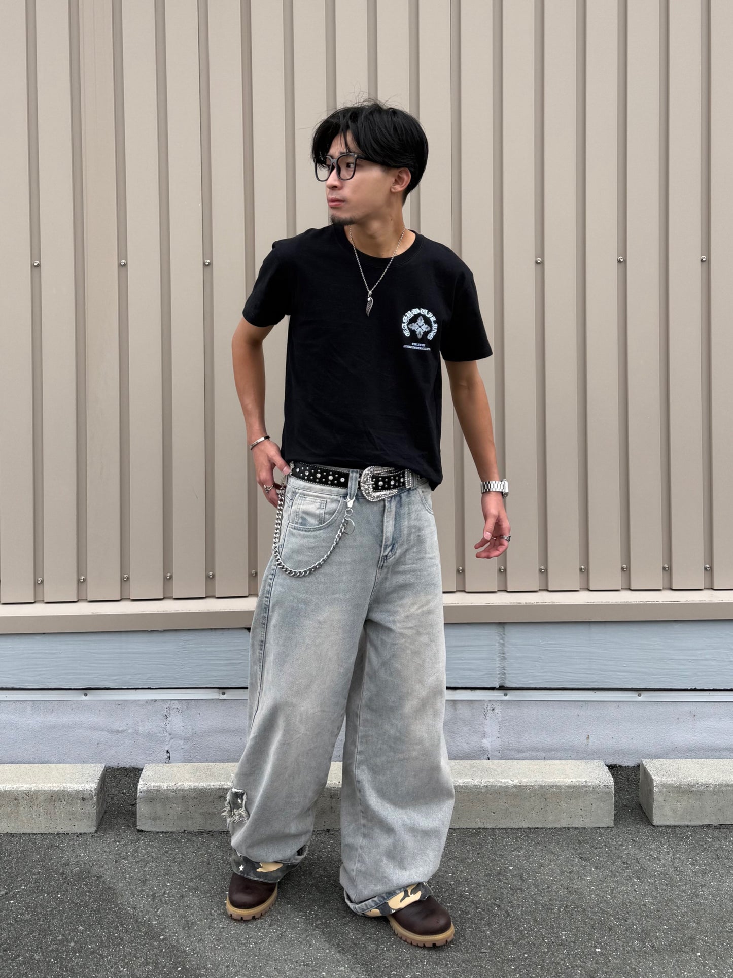 ゴシックバックロゴTシャツ DPB90210