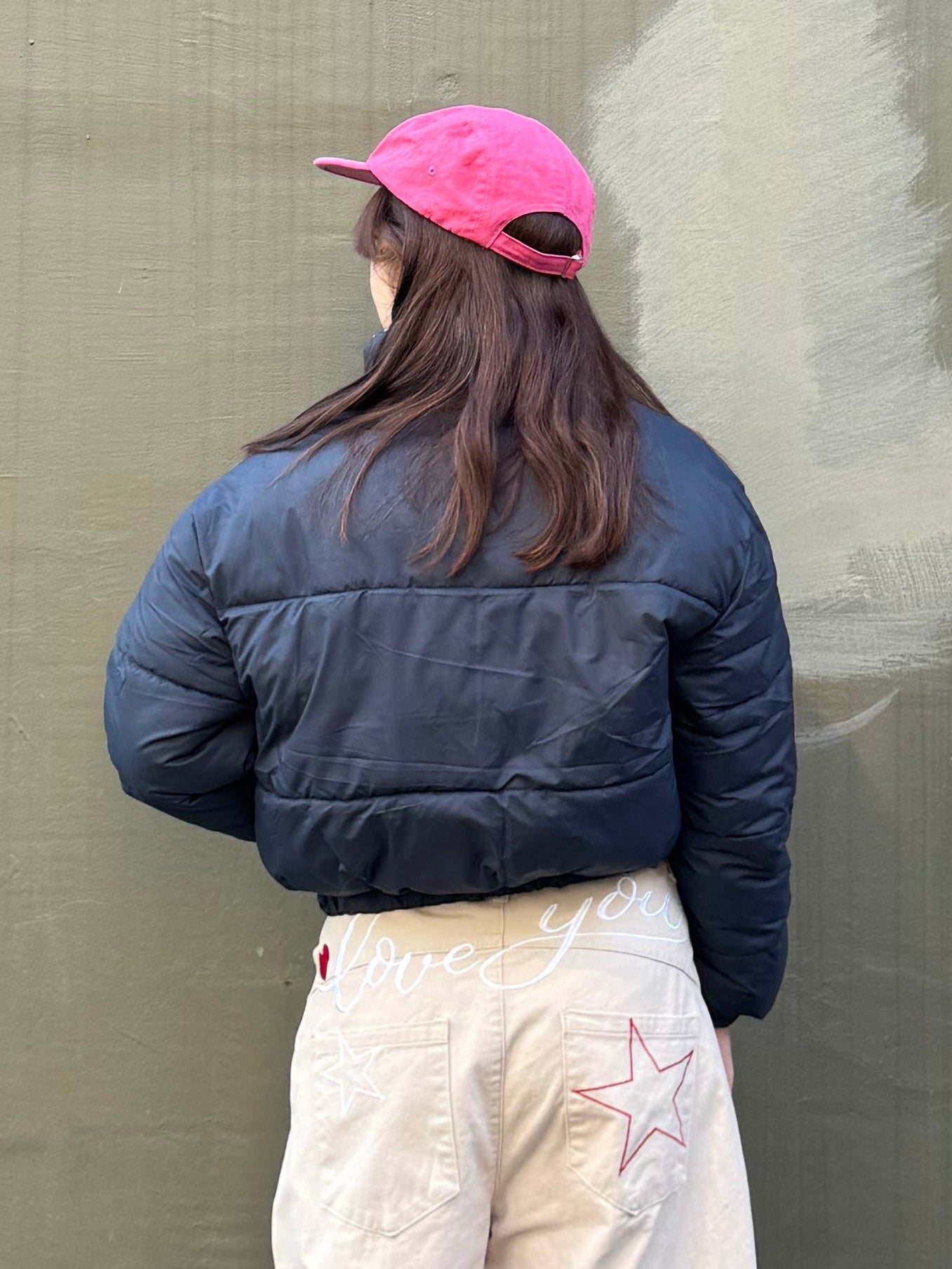 リバーシブルチェック中綿ジャケット DPB91075