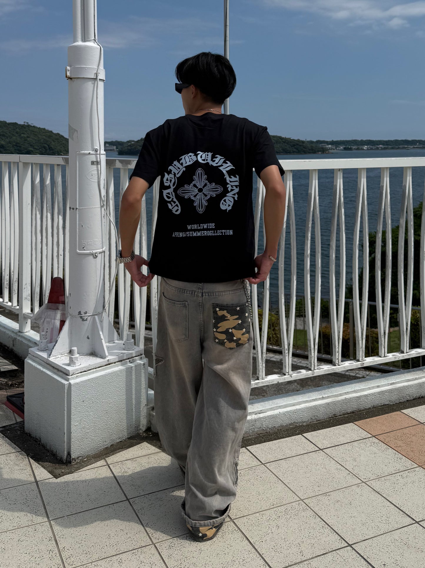 ゴシックバックロゴTシャツ DPB90210