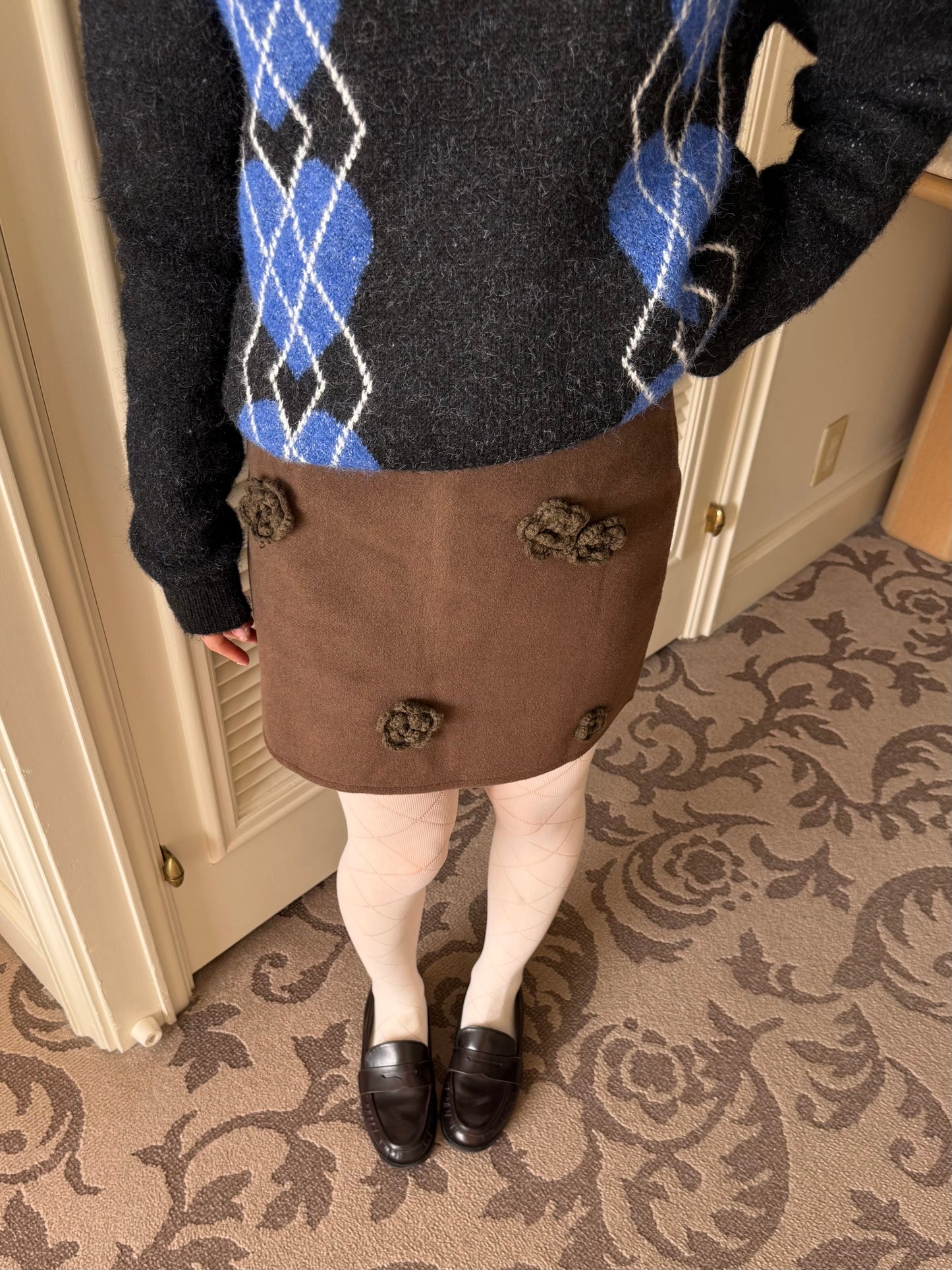 フラワーミニスカート DPA43720