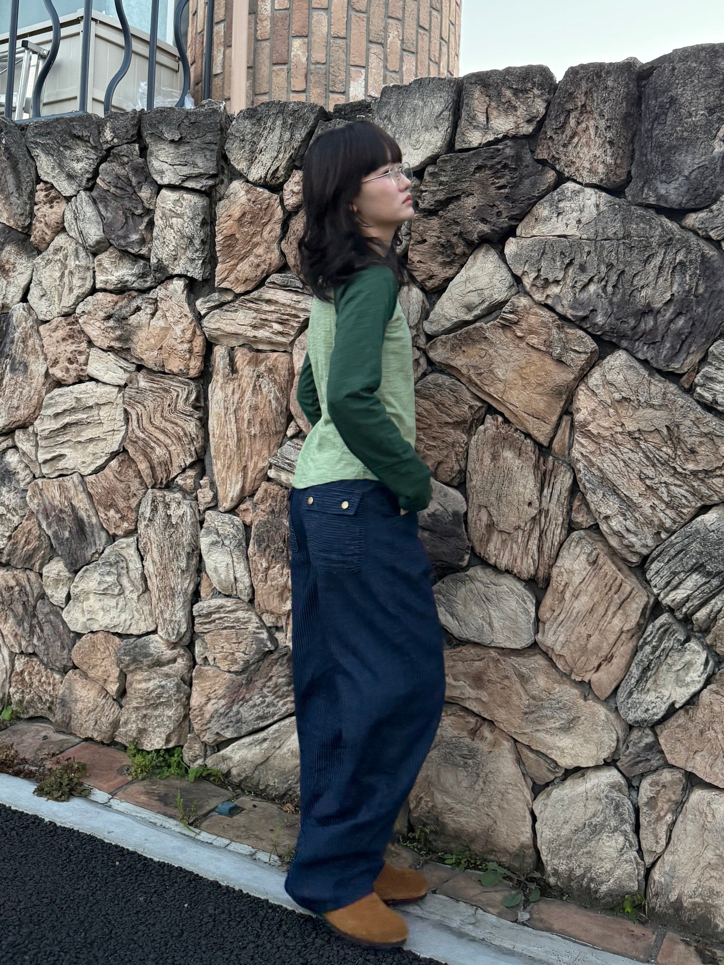 グリーンラグランTシャツ DPA43678