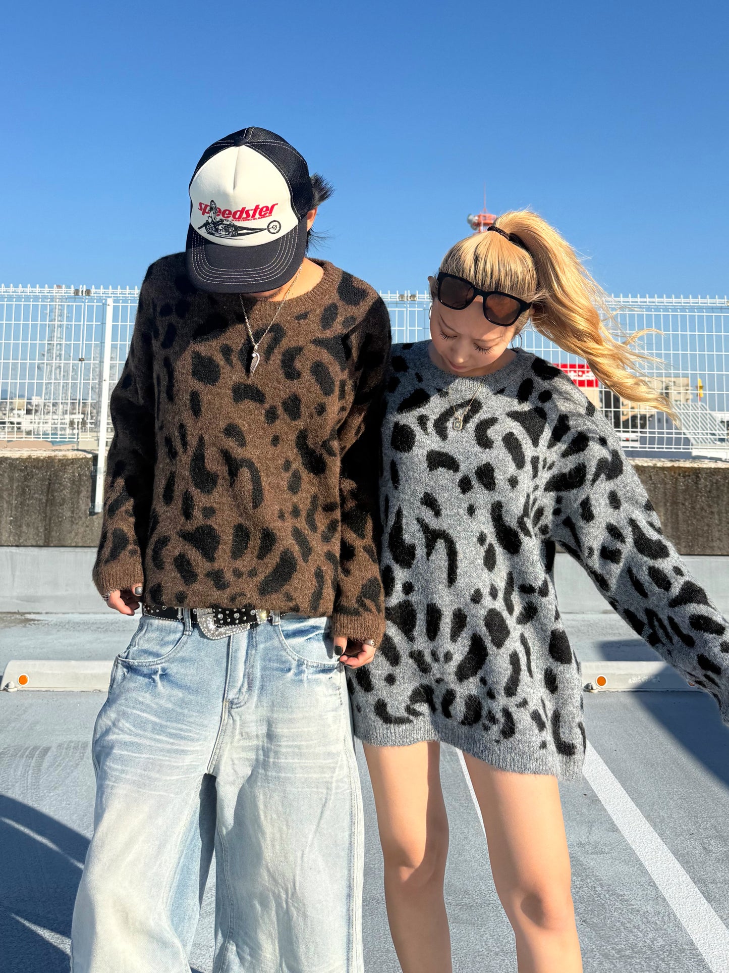 レオパードニットトップス DPB73525