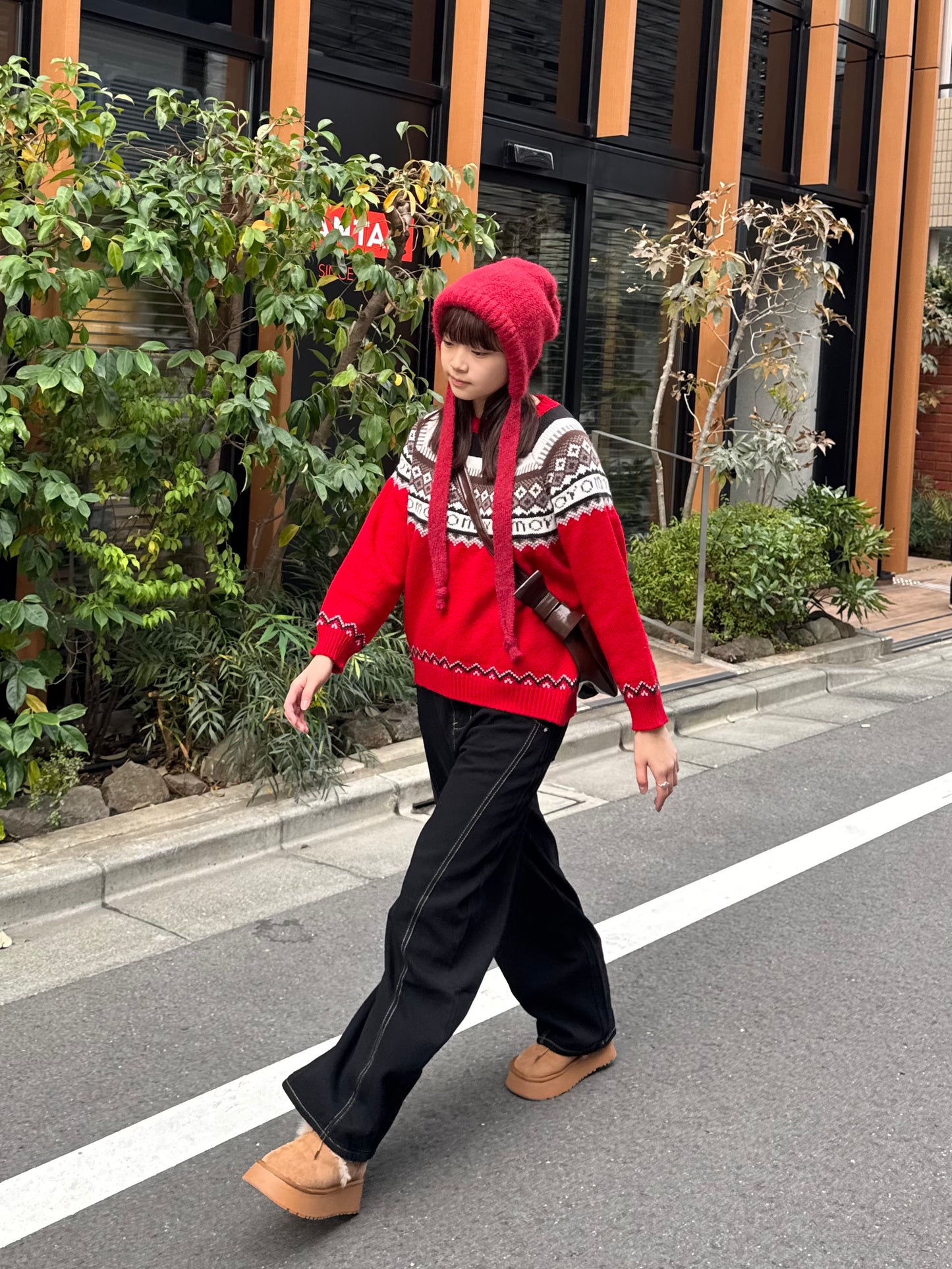 赤ずきんニット帽 DPB91063