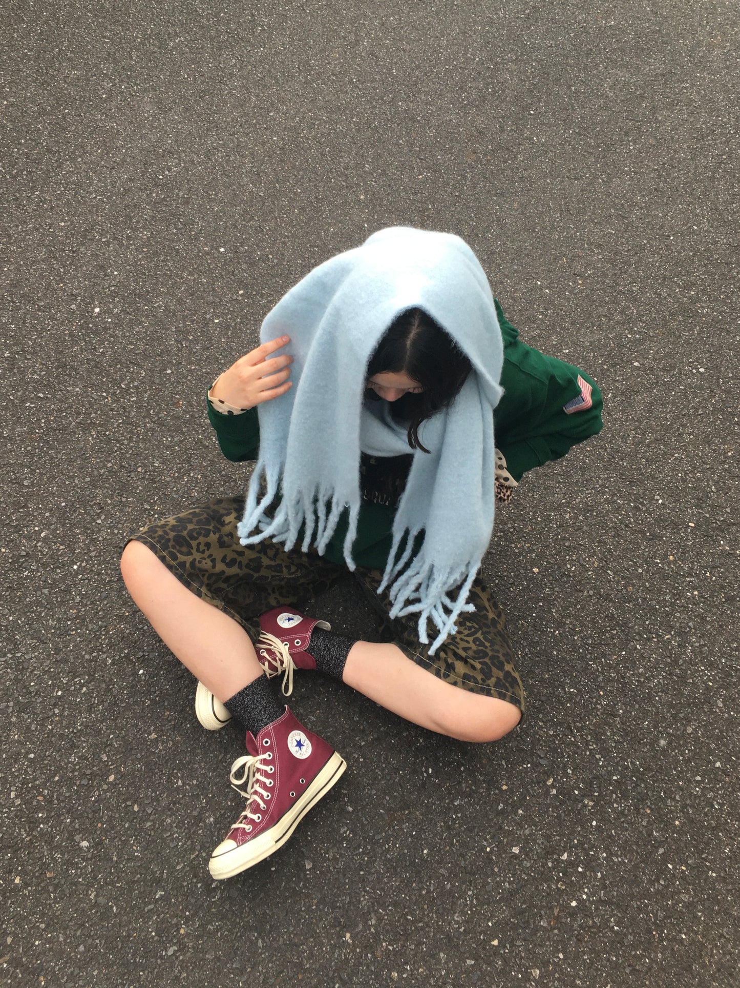 ライトブルービッグマフラー DPB95020