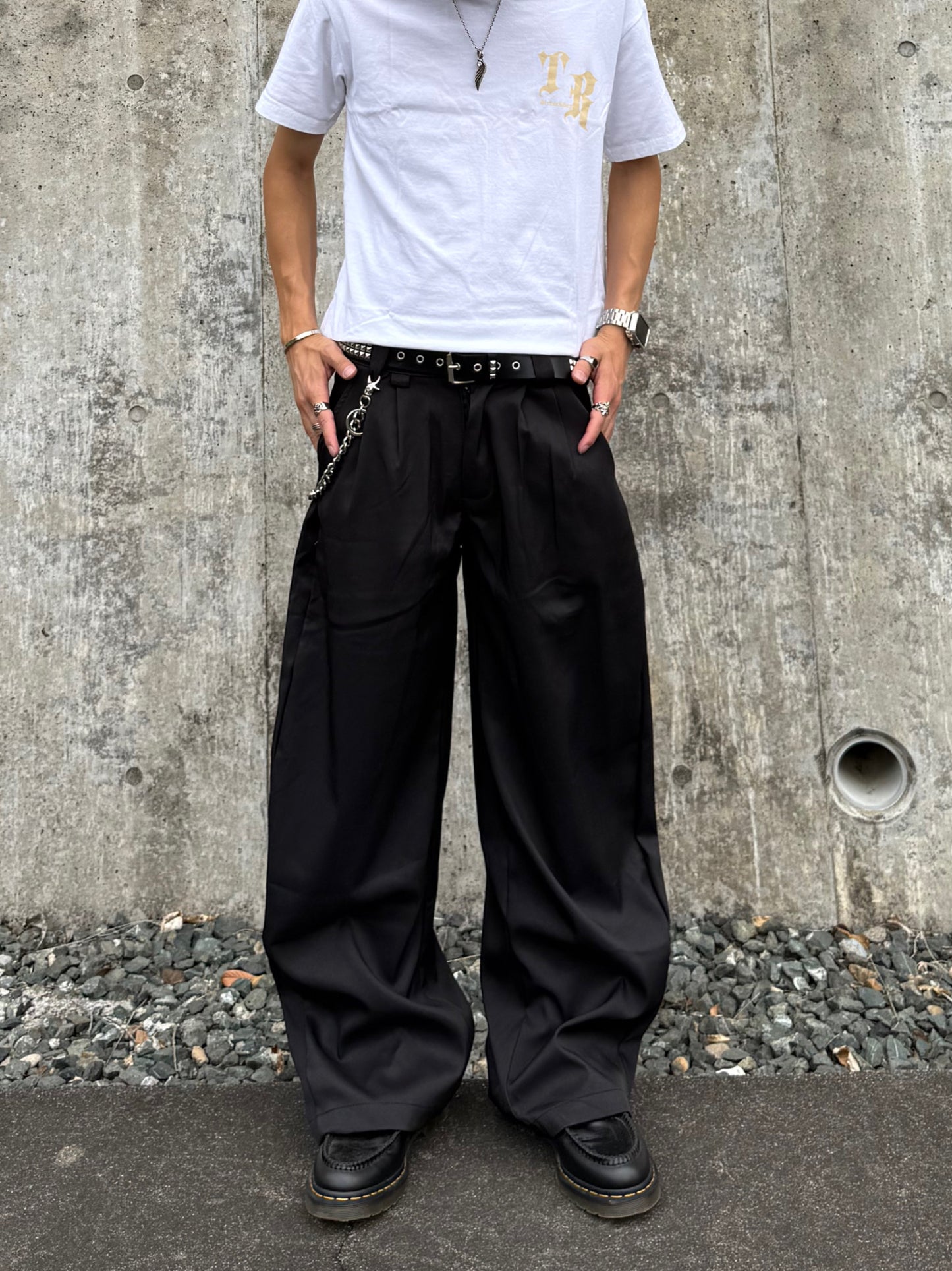 Kenshin_ウエストコードモップパンツ DPB73409