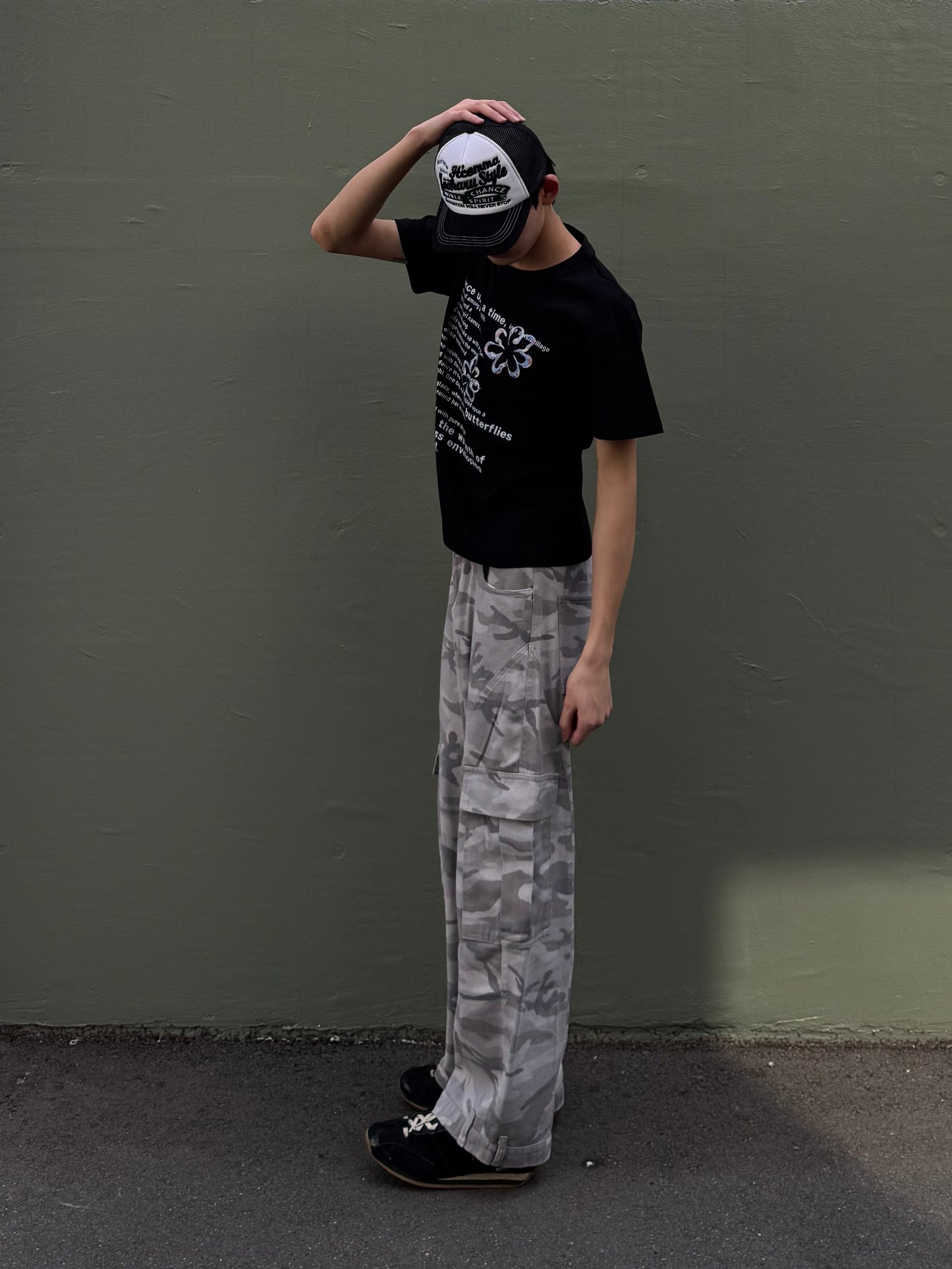 フラワーニュアンスTシャツ DPC05041