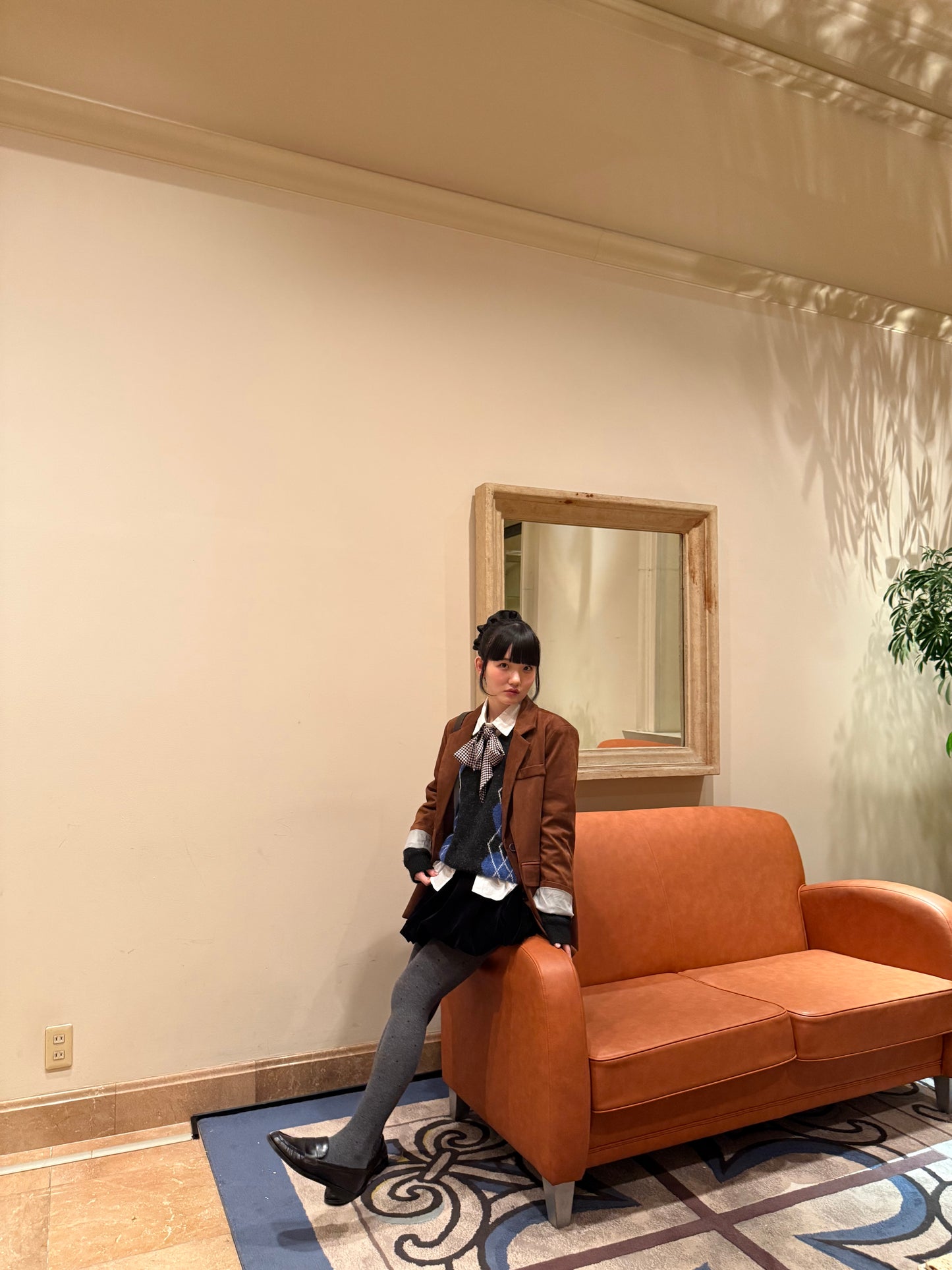 スエードライクテーラードジャケット DPA43723