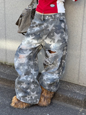 スターダメージデニムパンツ DPB86202