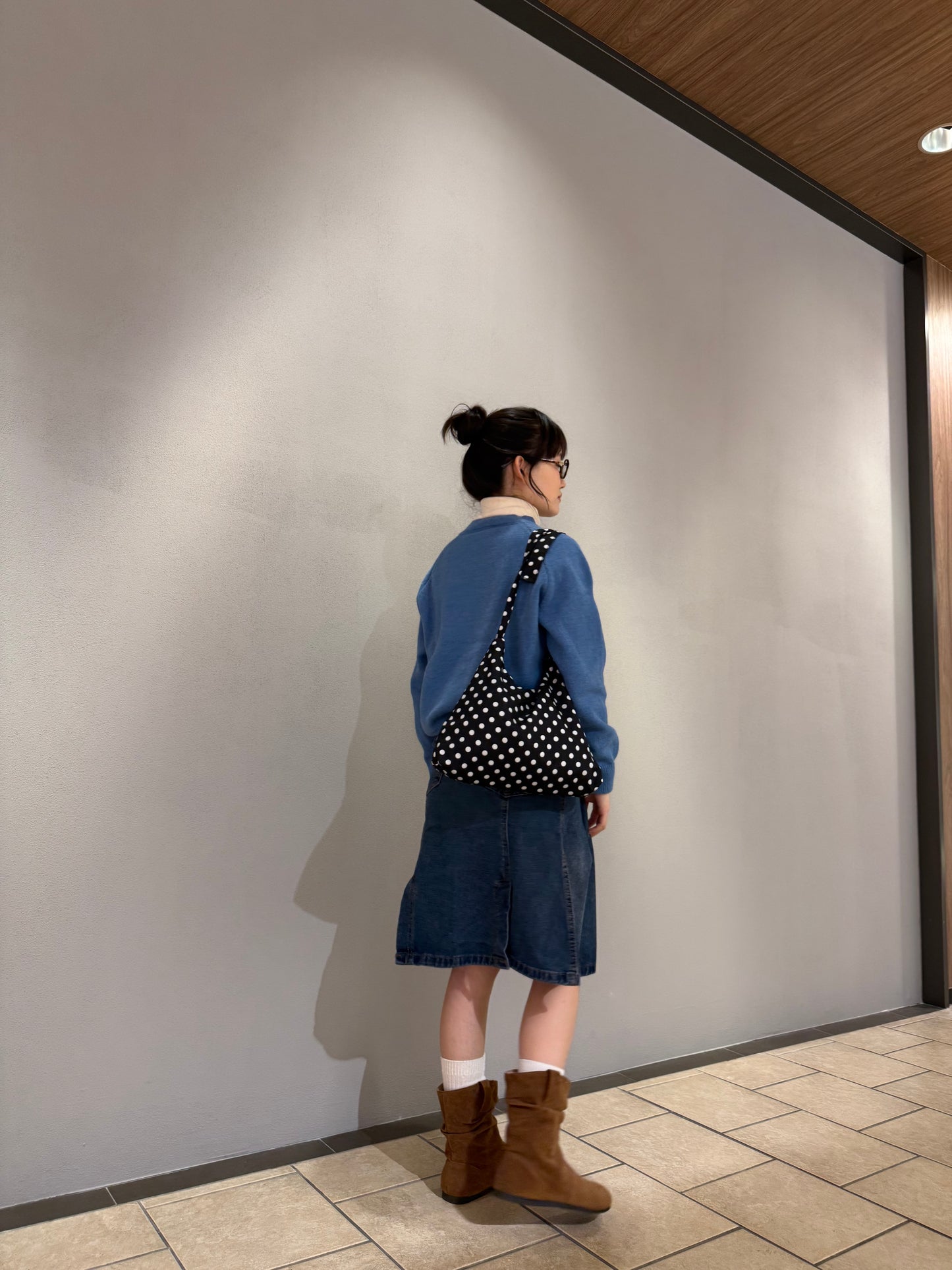 レトロドットトートバッグ DPA43705