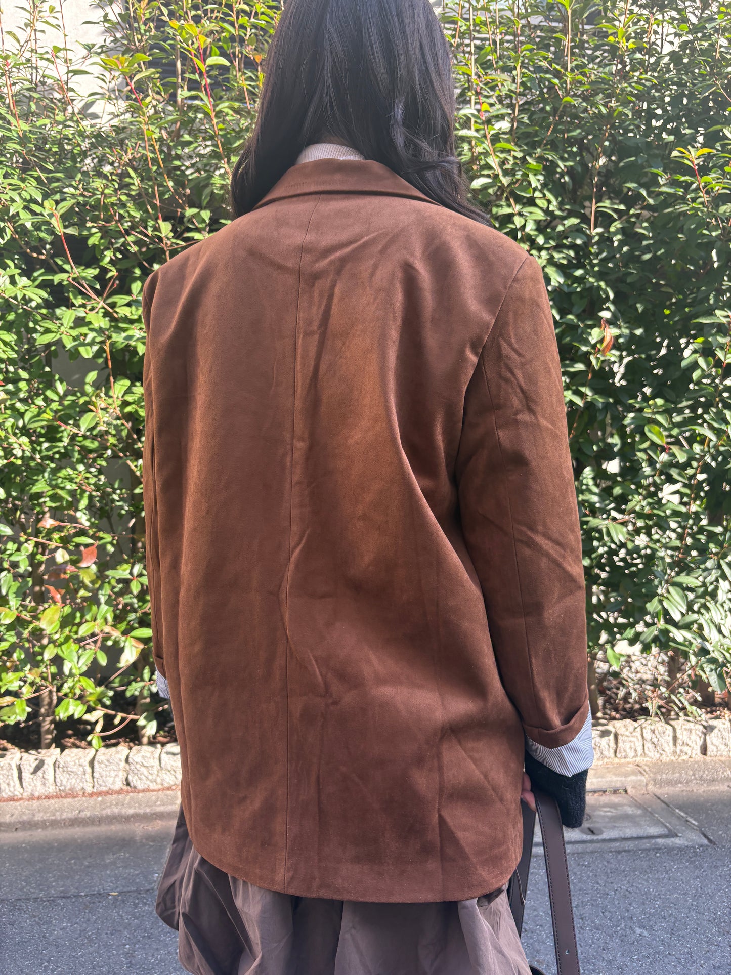 スエードライクテーラードジャケット DPA43723