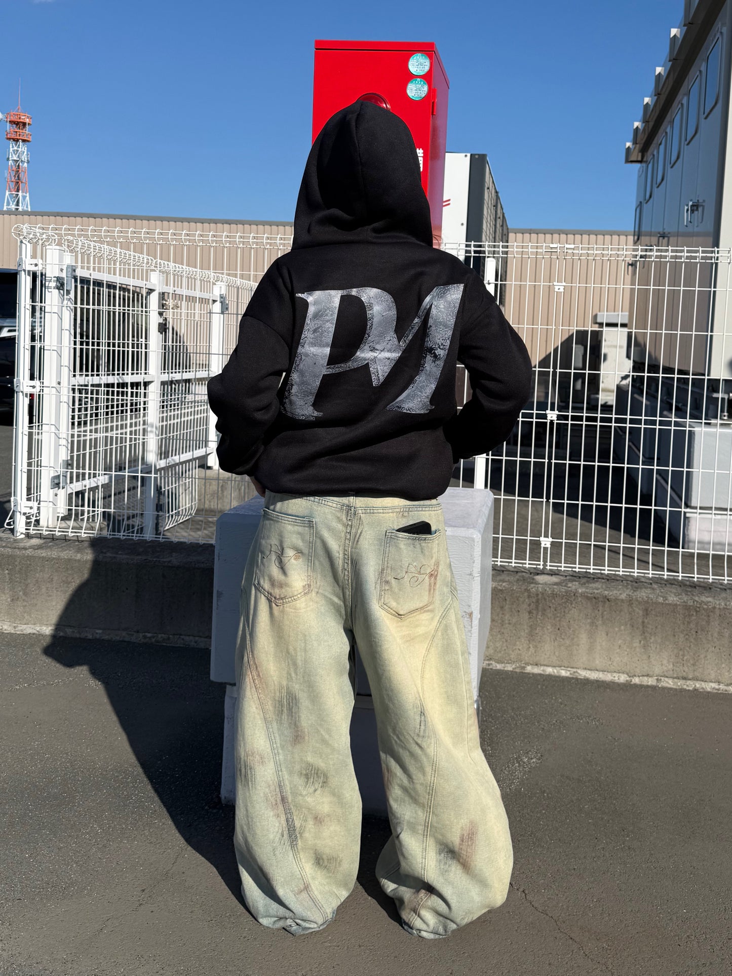 ダメージデザインデニムパンツ DPB90051