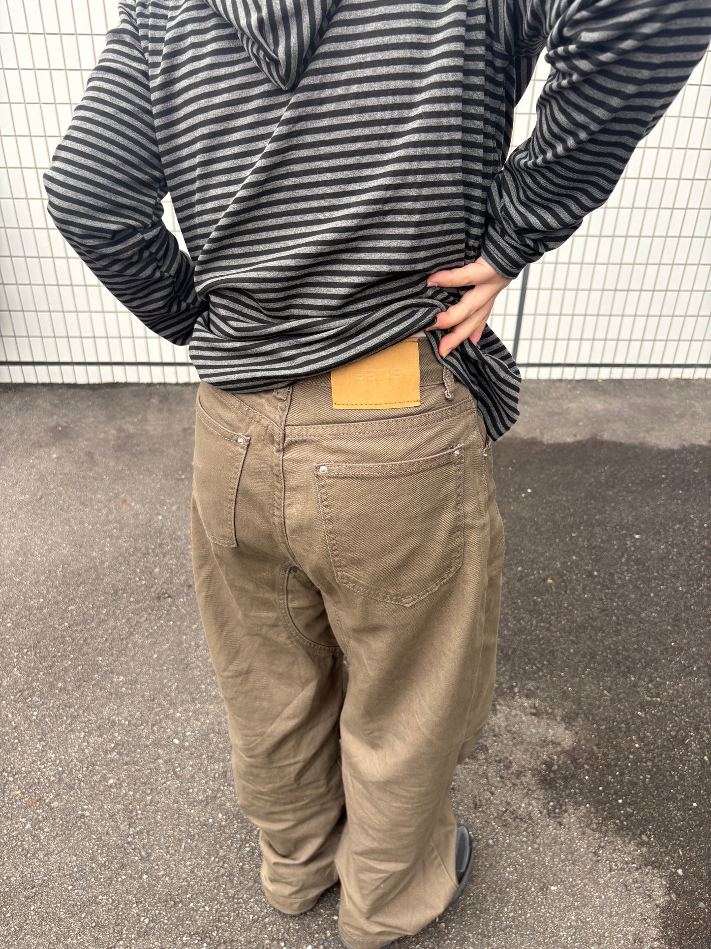 ワイドバギーパンツ DPB97046