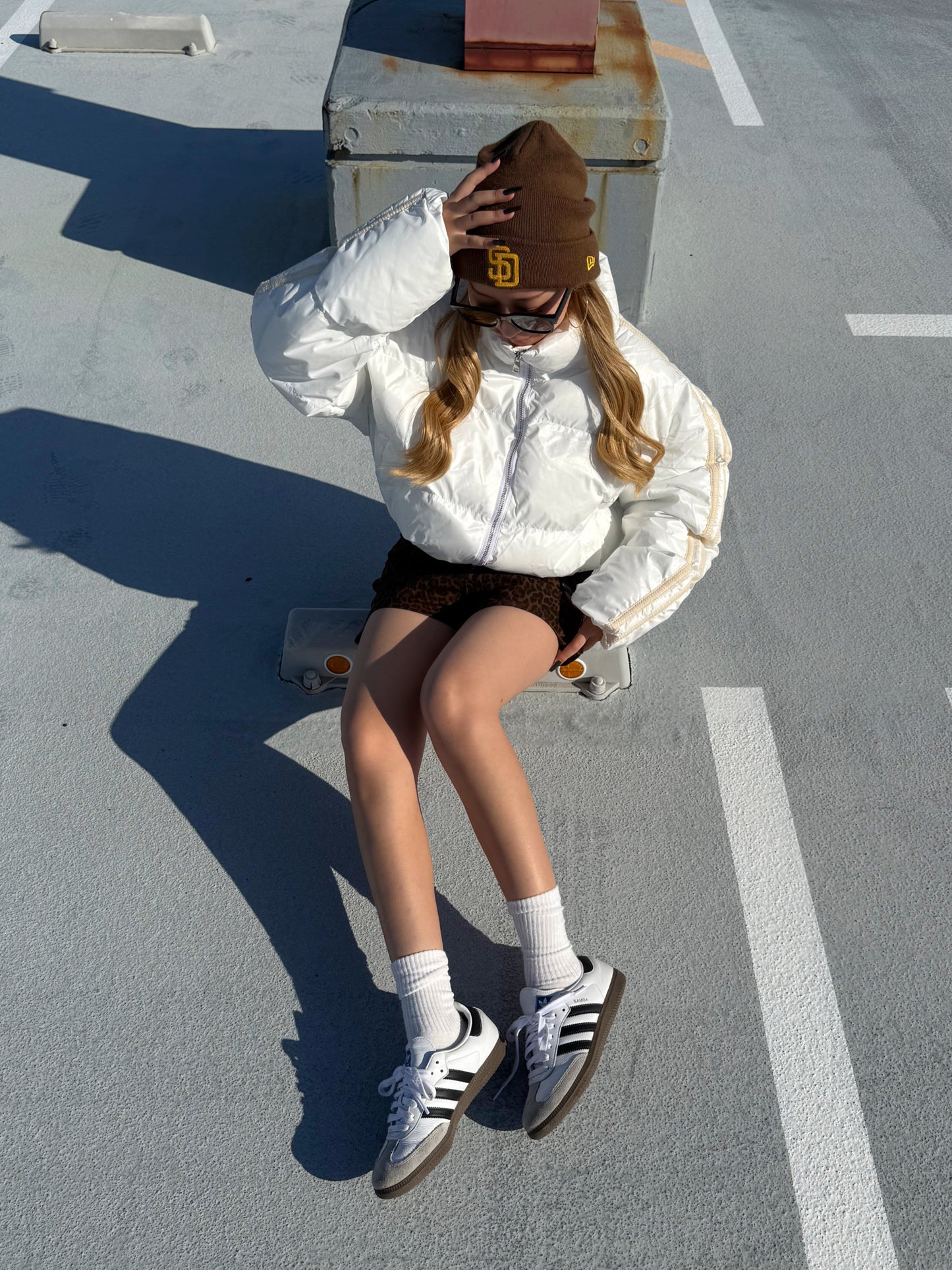 ラインショートダウンジャケット DPB73541