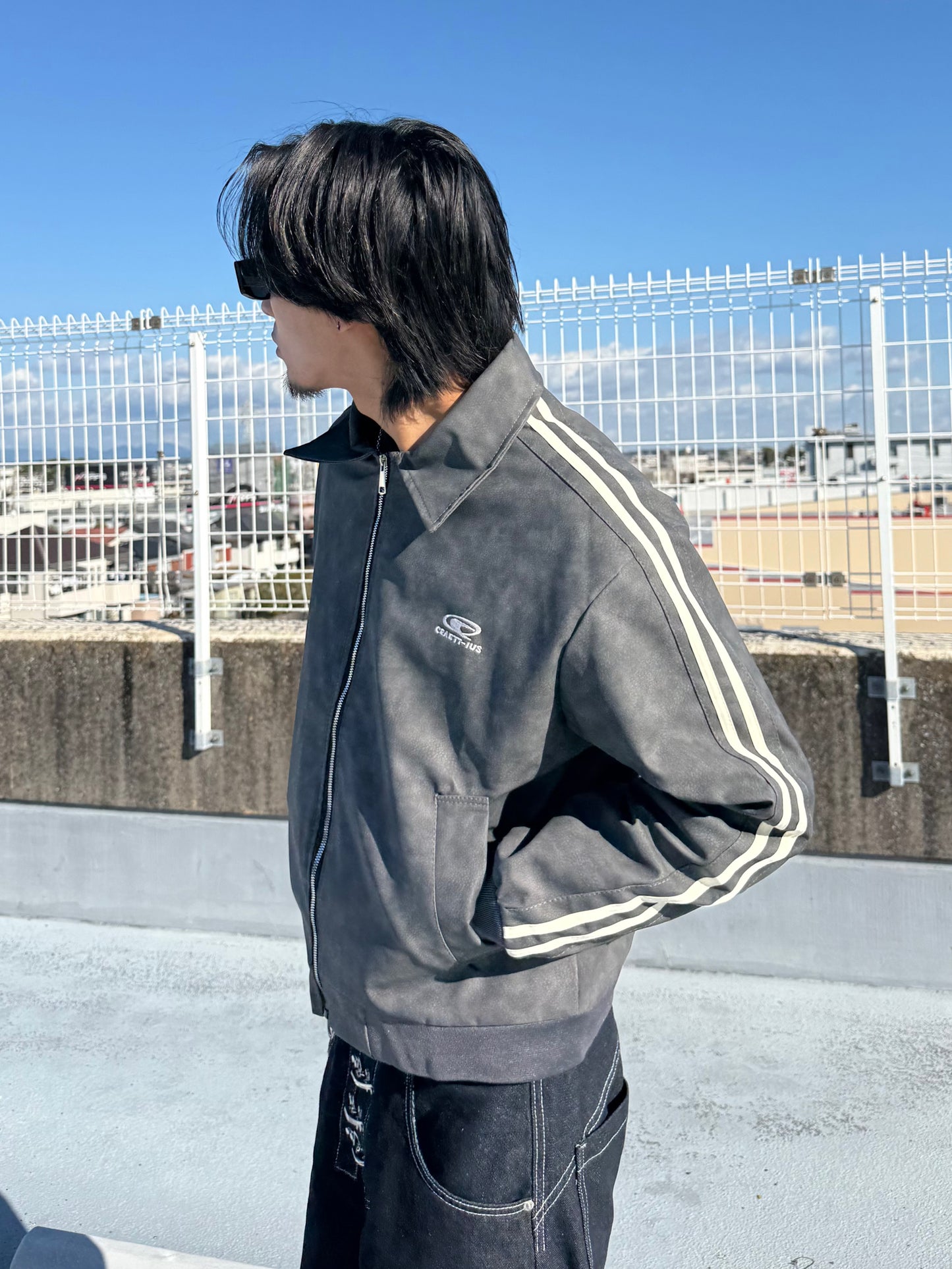 ワンポイントラインジャケット DPB90092