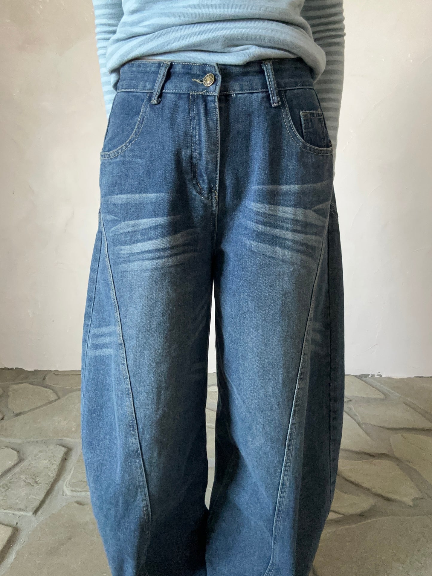 Aラインデニムパンツ DPB95067