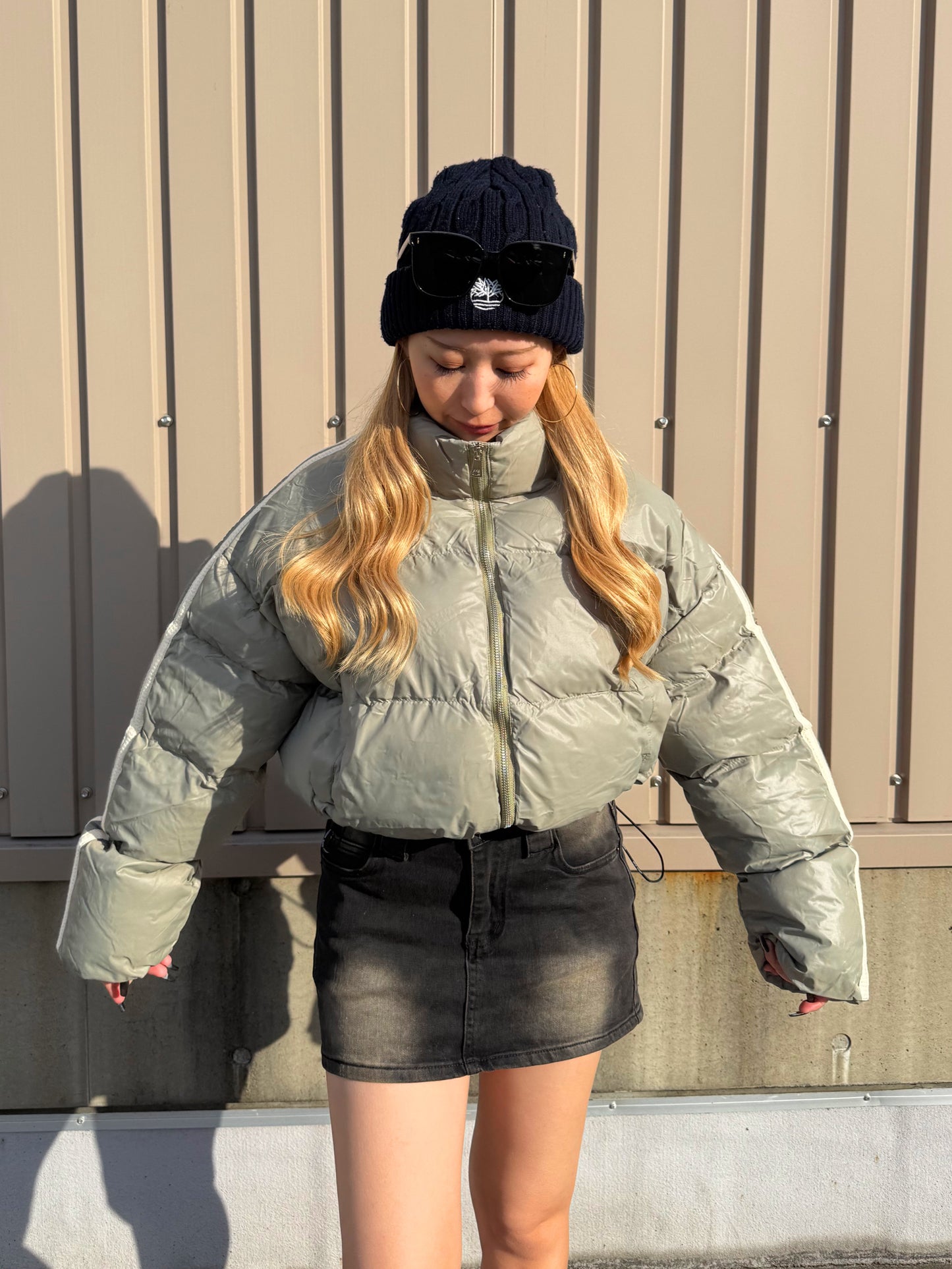 ラインショートダウンジャケット DPB73541