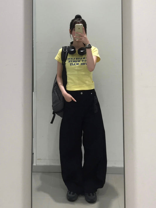 イエローロゴTシャツ DPB88029