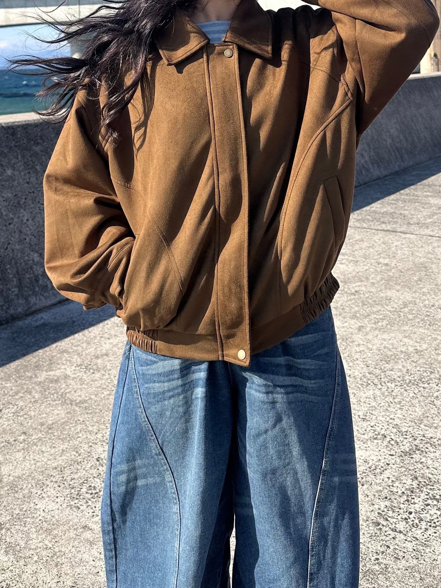 スエードライクジャケット DPB95059