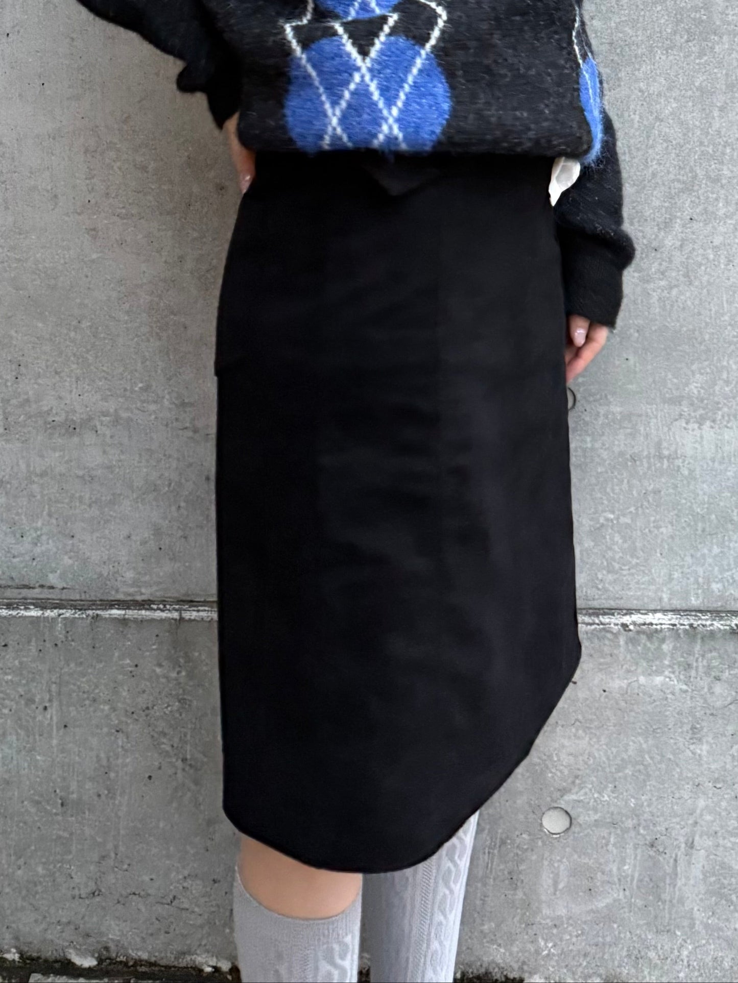 ウエストベルトミディアムスカート DPA43722