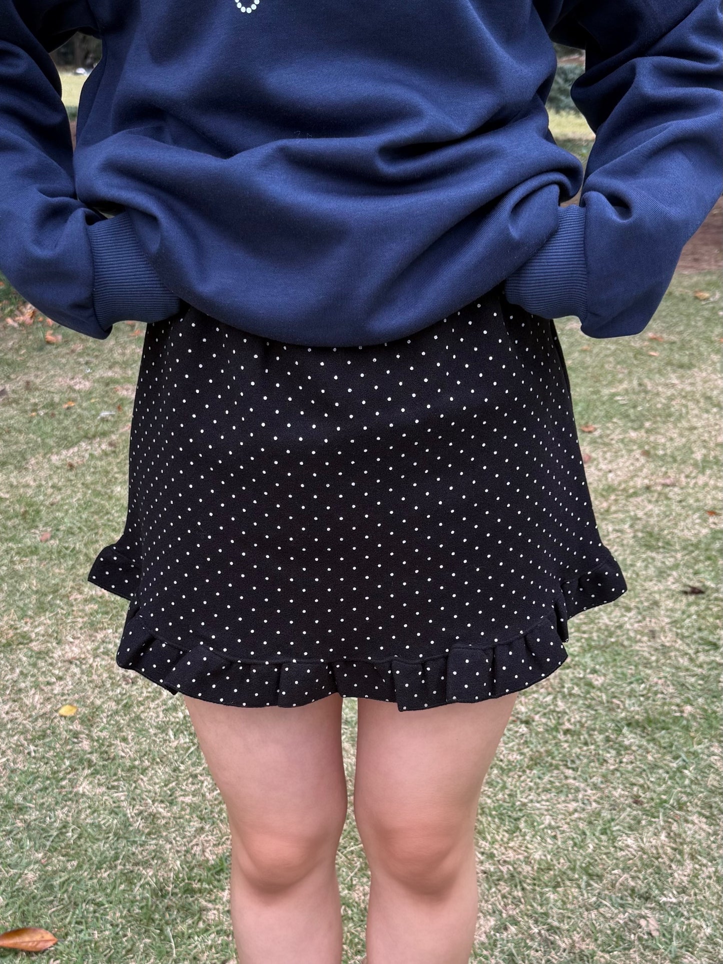 ドットミニフリルスカート DPB93041