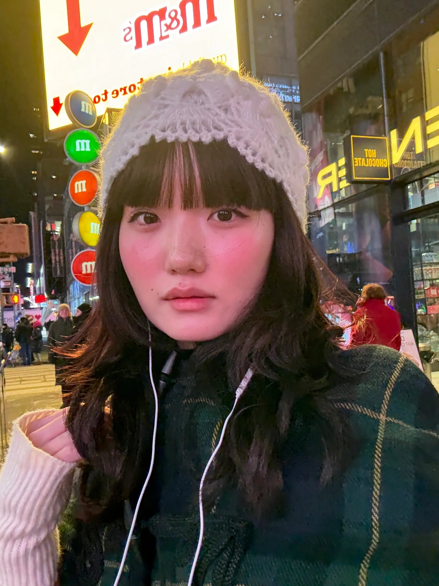 クロシェニット帽 DPA43758