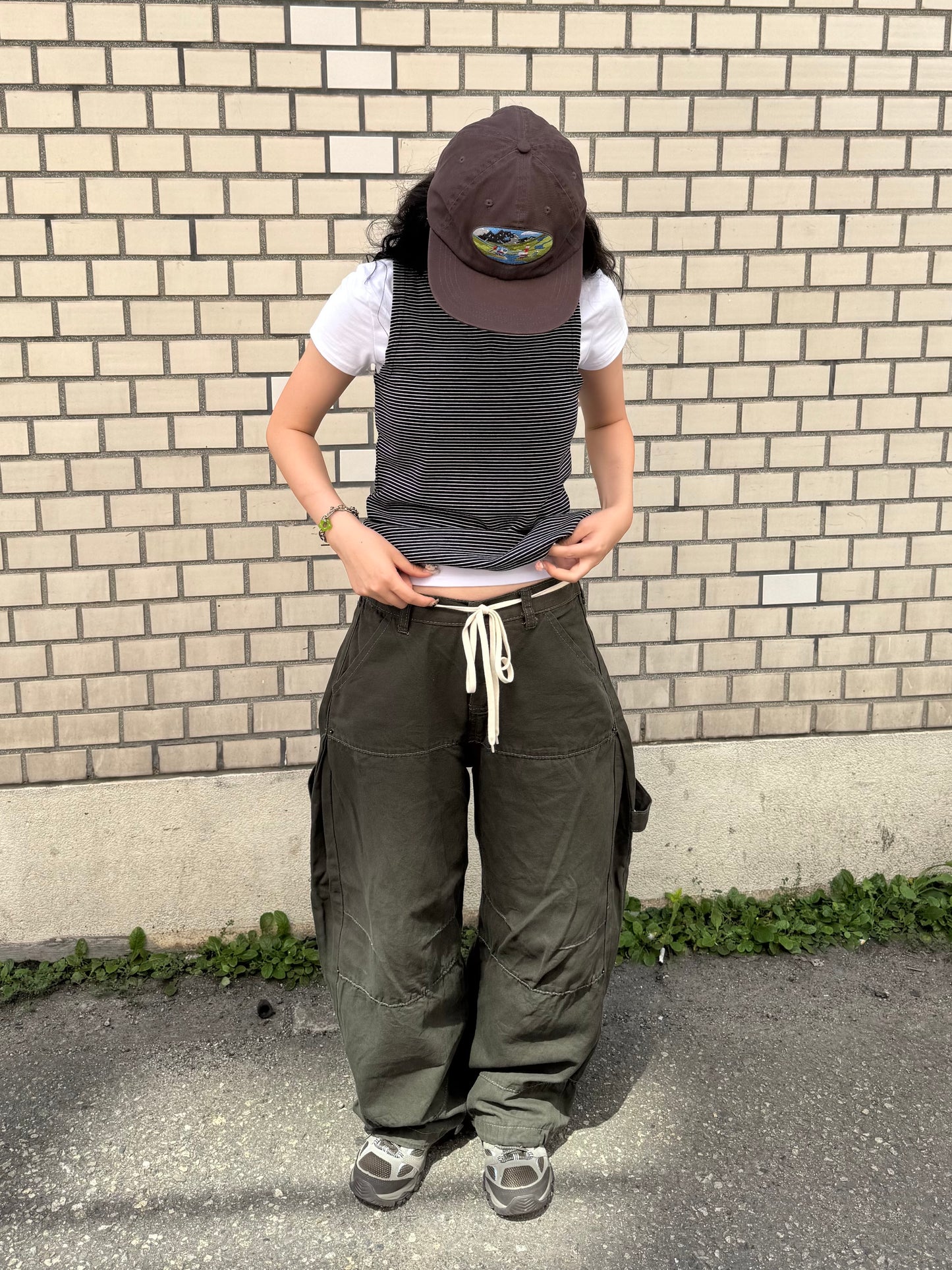 クルーネックボーダータンクトップ DPB85261