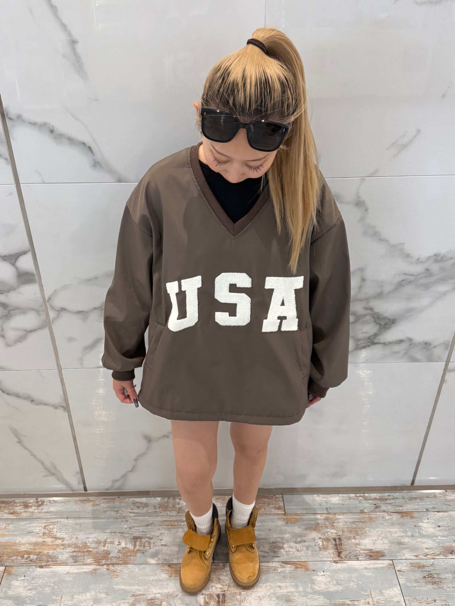 USAナイロンプルオーバー DPB73546