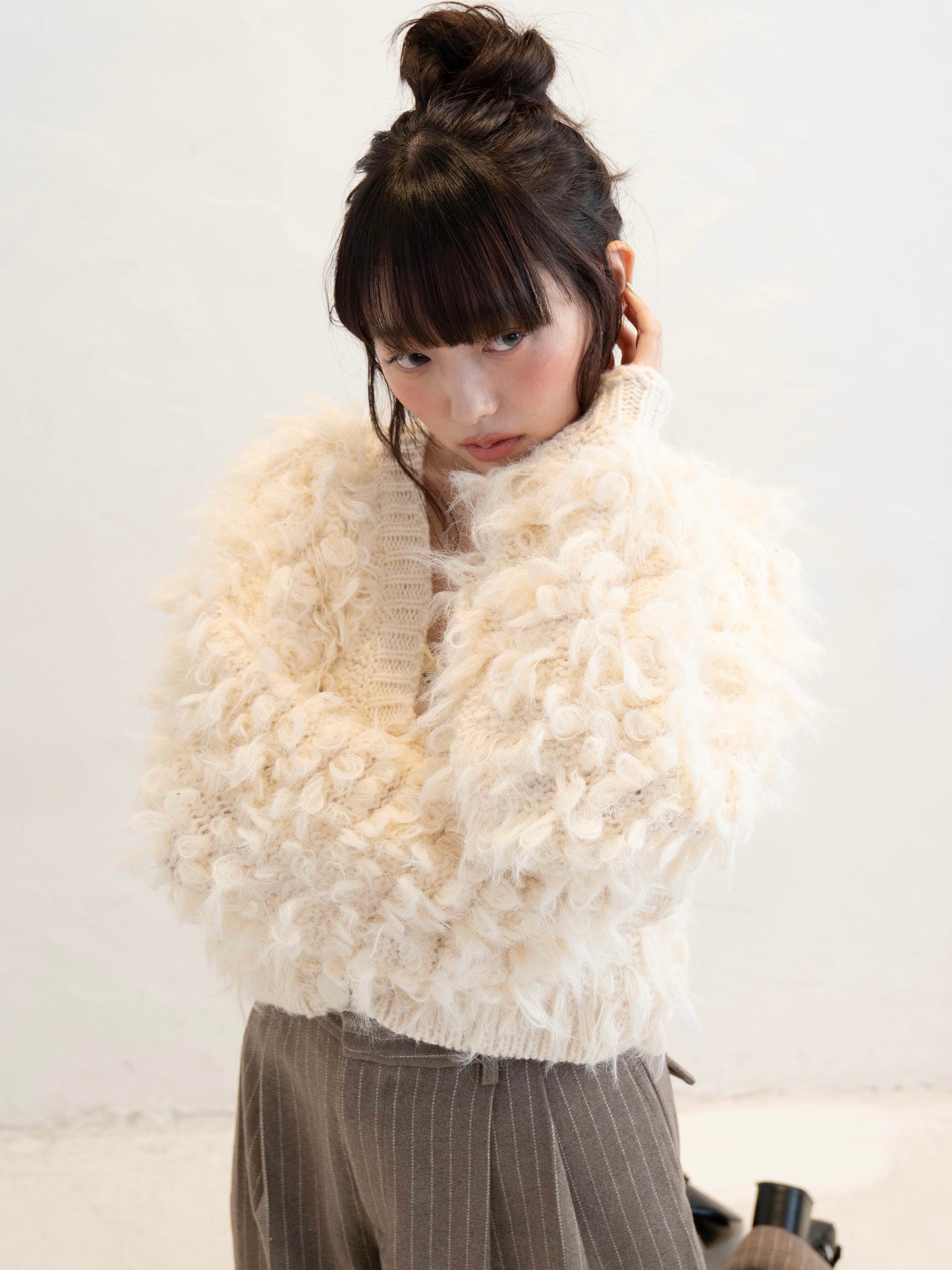 ループニットカーディガン DPC02006