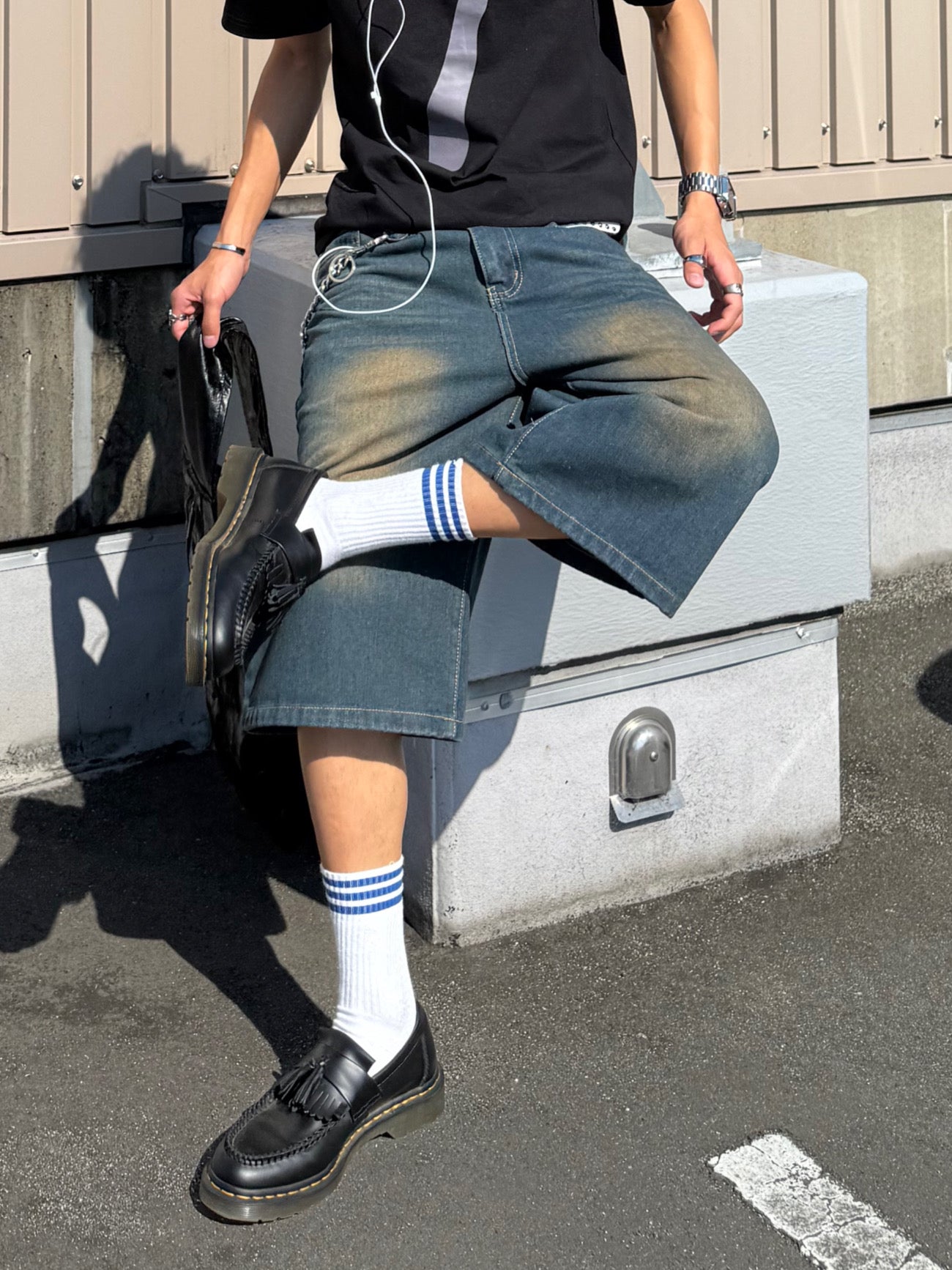 Kenshin_デニムハーフパンツ DPB73379