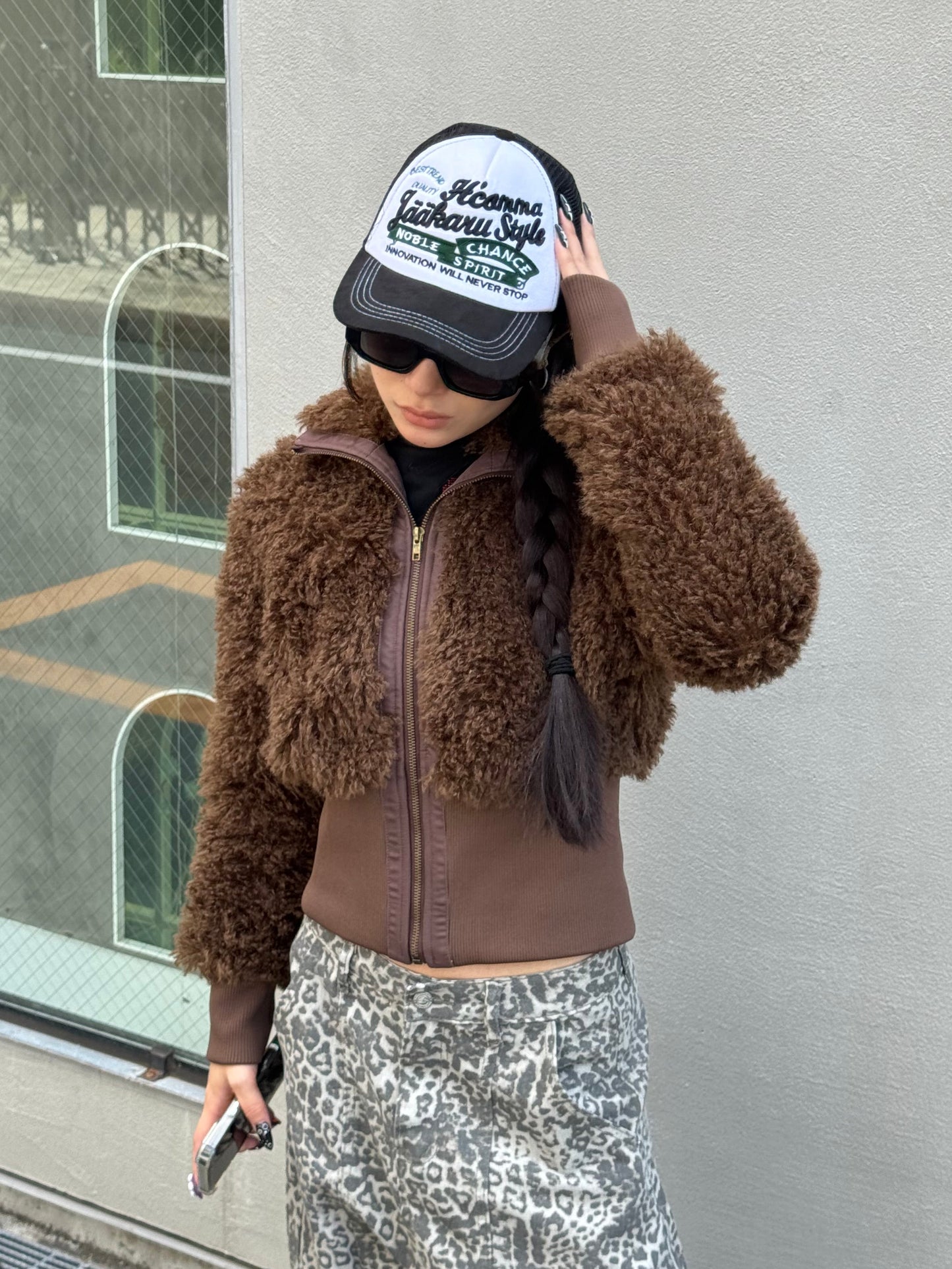 ウエストスリムファージャケット DPB86138