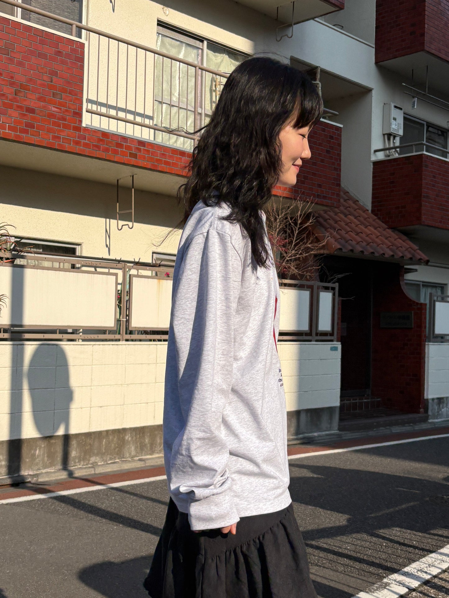 アップルオーバーサイズTシャツ DPA43771