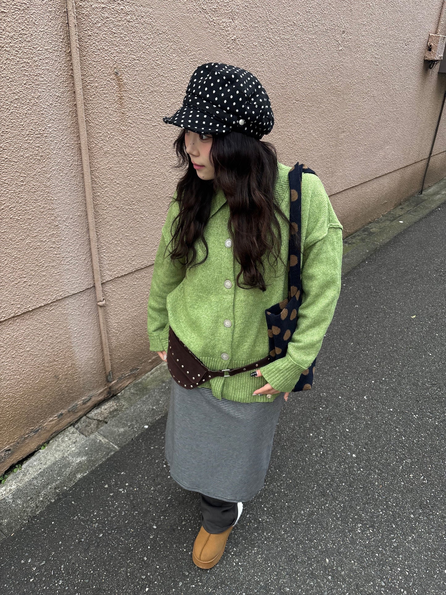 ドットキャスケットハット DPB89145