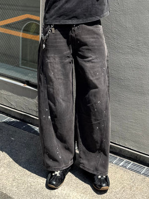 ペイントデザインデニムパンツ DPC05050