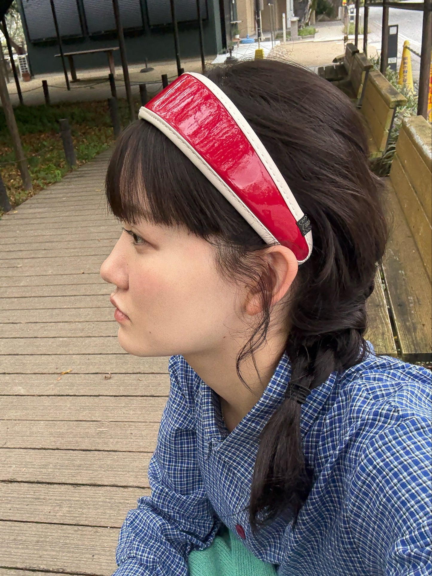 エナメルワイドカチューシャ DPA43665